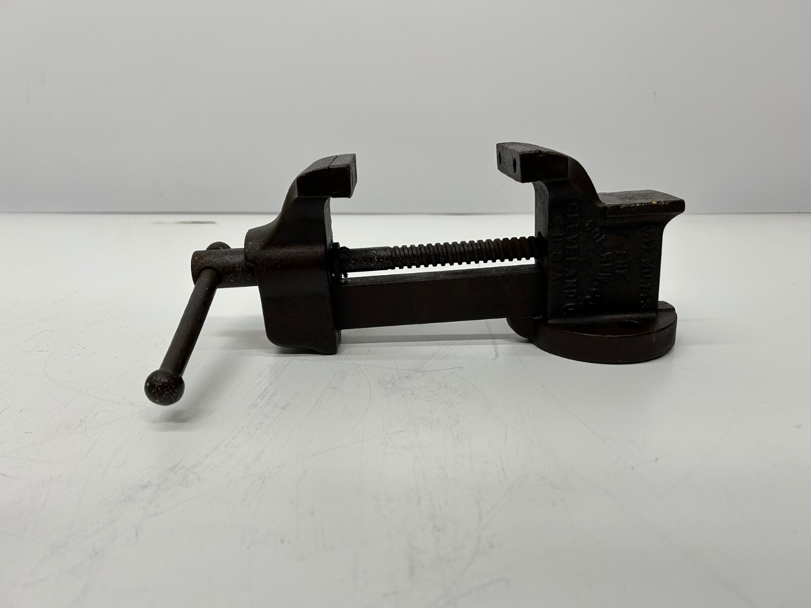 Vtg Columbian USA Cat. #143 Work Bench Vise Tool 3.25″ Jaws