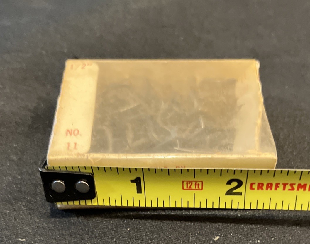 NEW NOS 1950s Sears Roebuck & Co. No. 11 #96872 Double Pointed Tack 2oz USA Tool