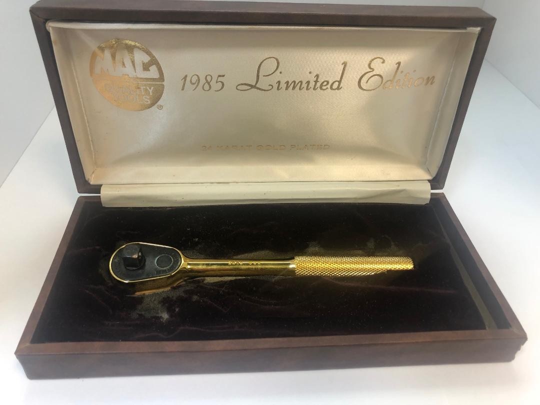 MAC TOOLS LIMITED EDITION 24KT GOLD PLATED 1/2 RATCHET (NLG058882)