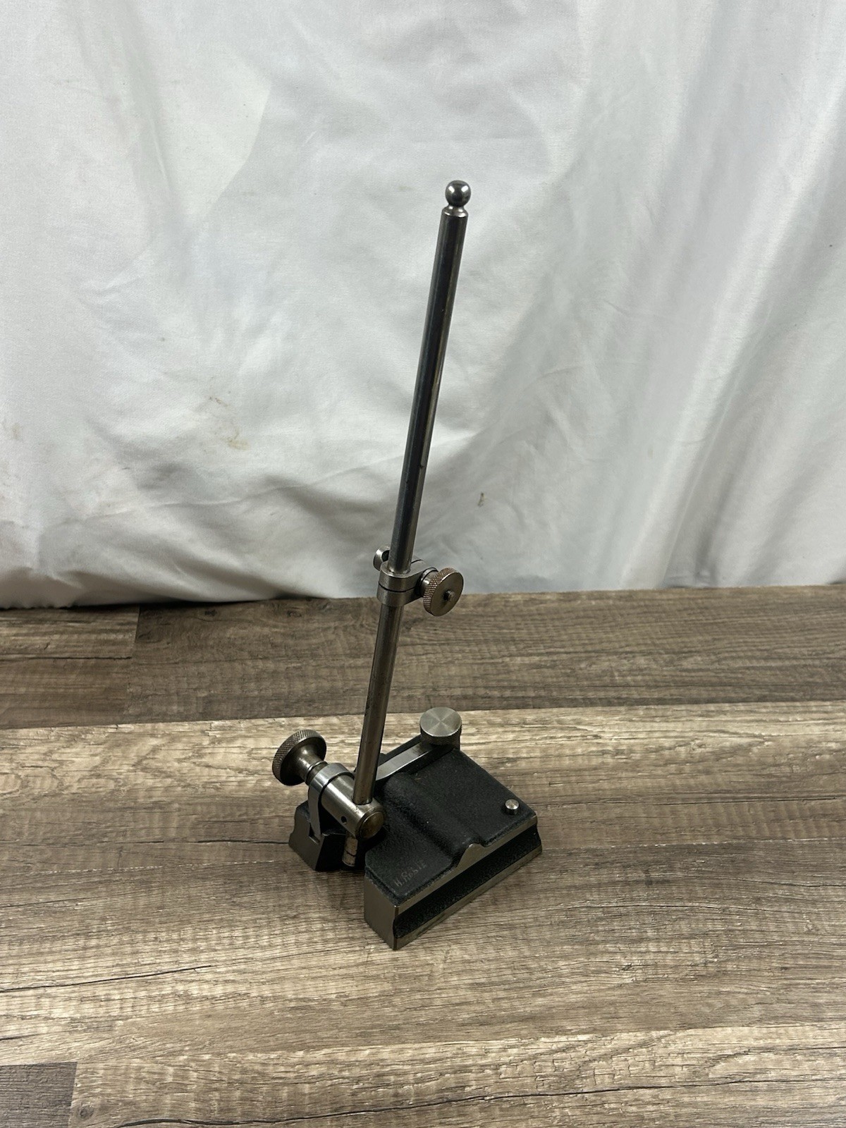 Vintage Starrett Surface Gage Base with Spindle 14” Overall