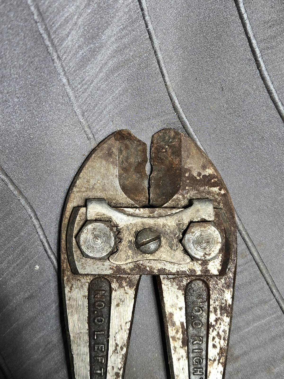 1909 Antique H K Porter, HKP Small Bolt Cutter, Boston, Mass, USA, Old Tool.