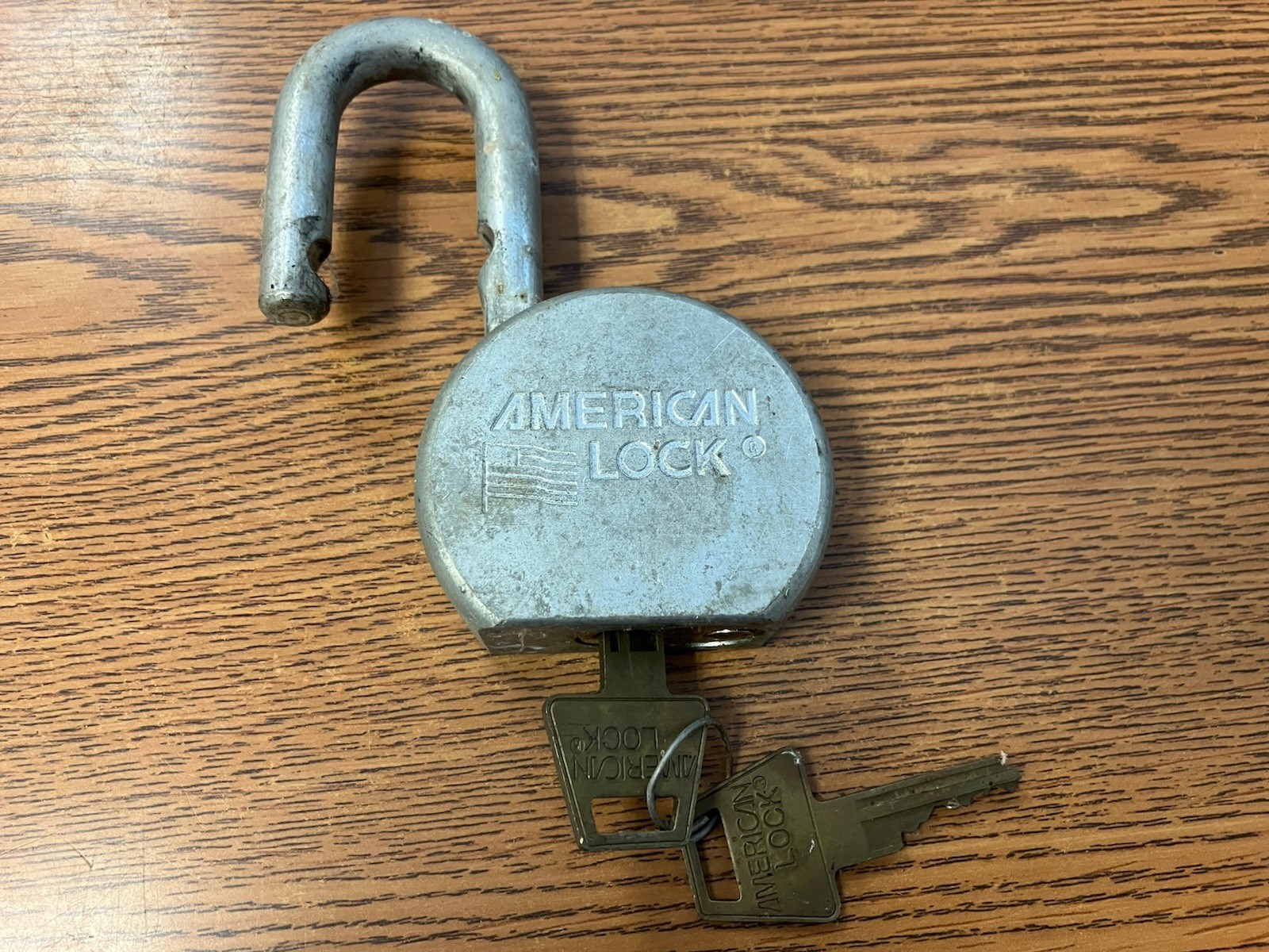 American Lock Series 700 Hardened Padlock with 2 Keys USA Made