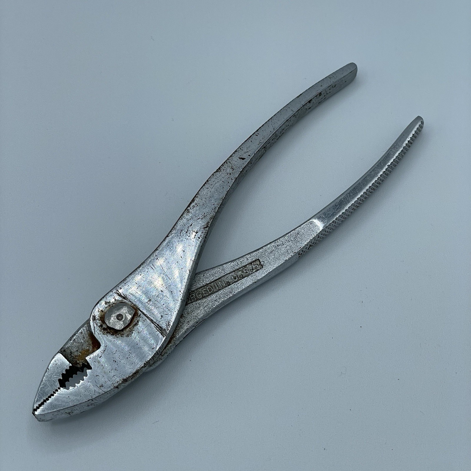 Vintage Motor Spec by Diamond K15 Slip Joint Pliers Duluth USA 5.5”