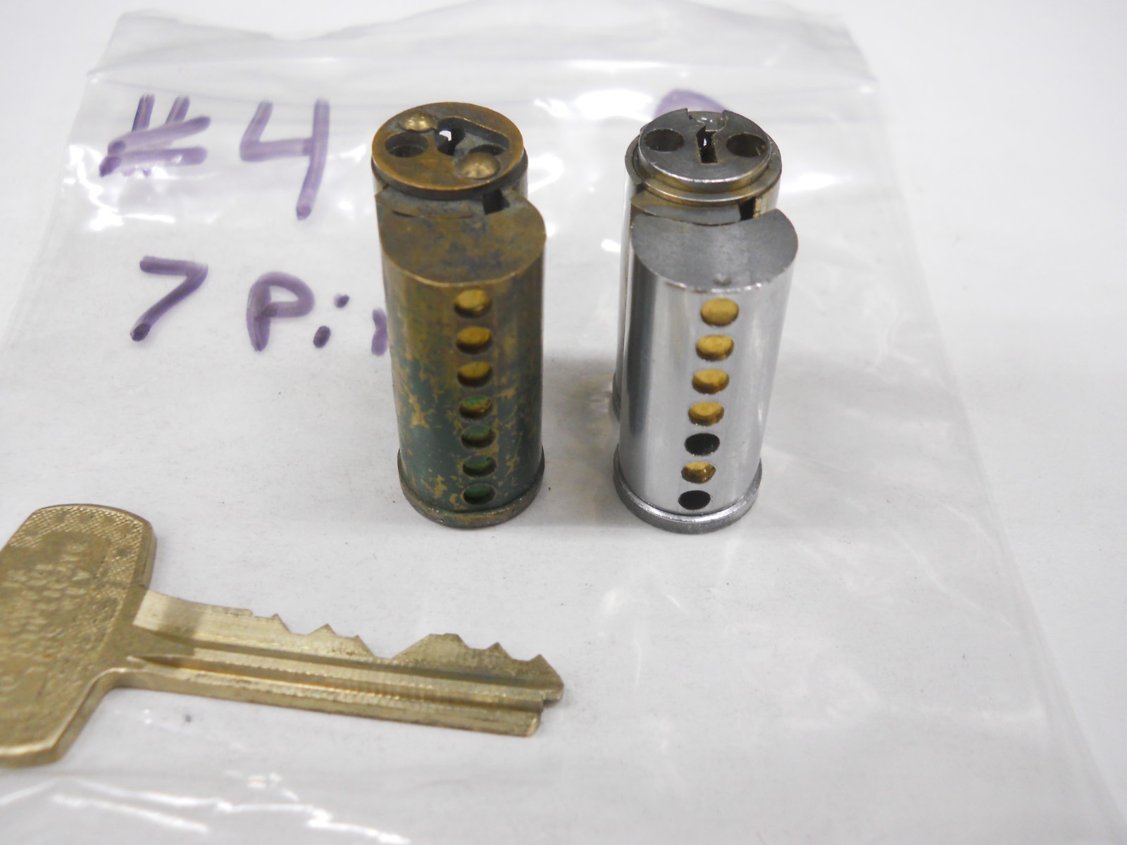 SFIC Lock parts lot D Keyway Fits Falcon Best Arrow Cores Lot #4