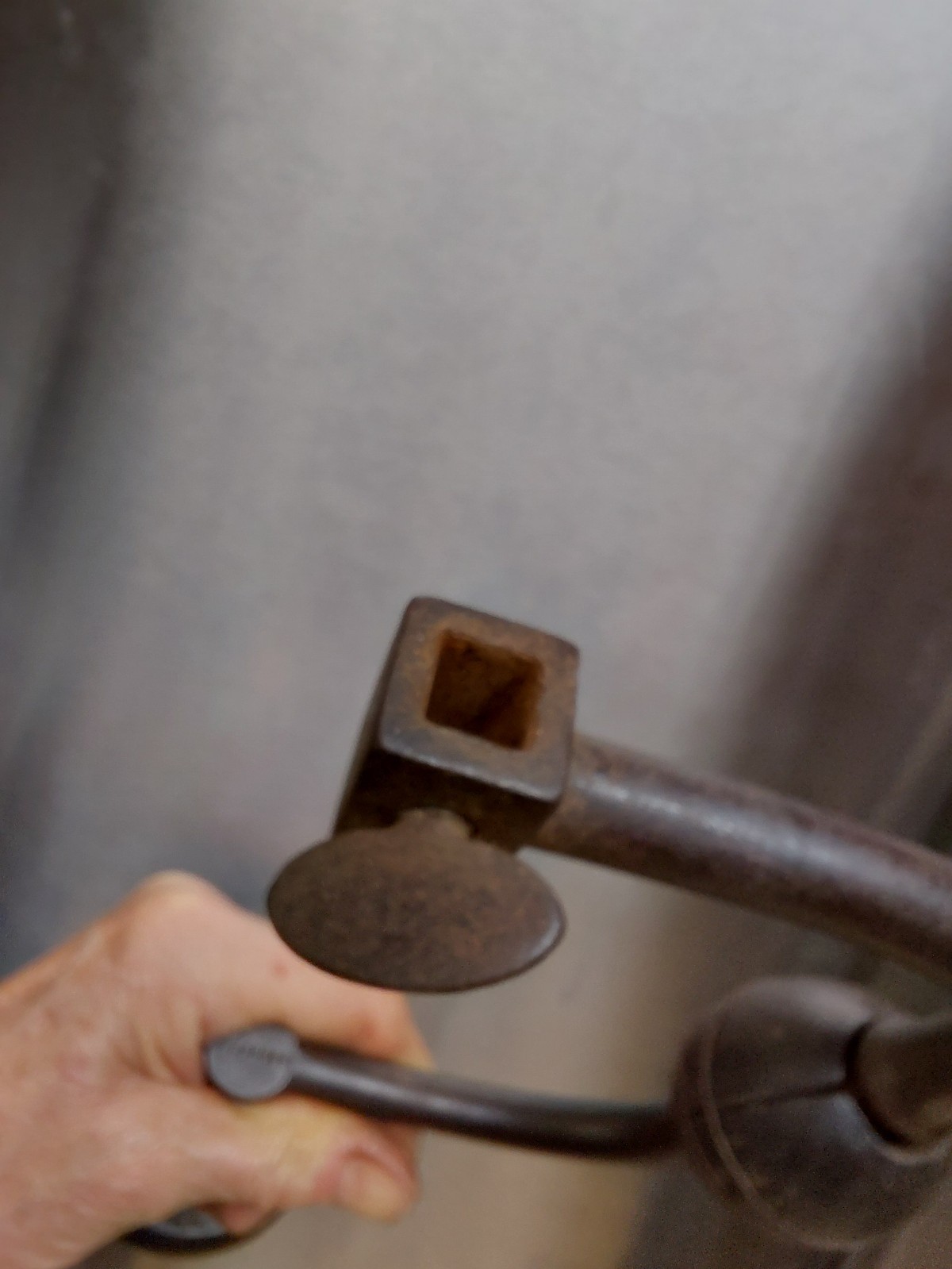 Antique Gentleman’s Bit Brace – Wooden Woodworking Brace, J.P Decker