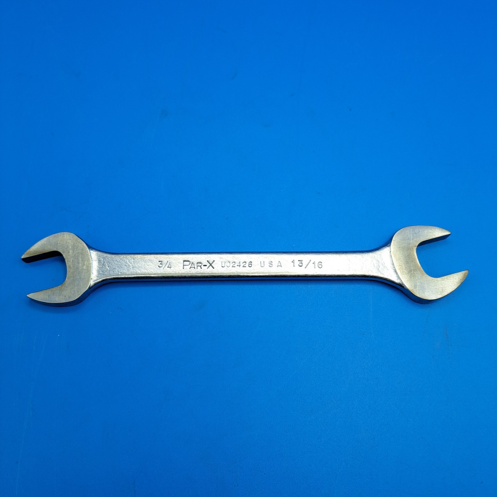 Vintage Par-X by Snap-on 3/4 x 13/16 Open End Wrench, No UO2426, Made in USA