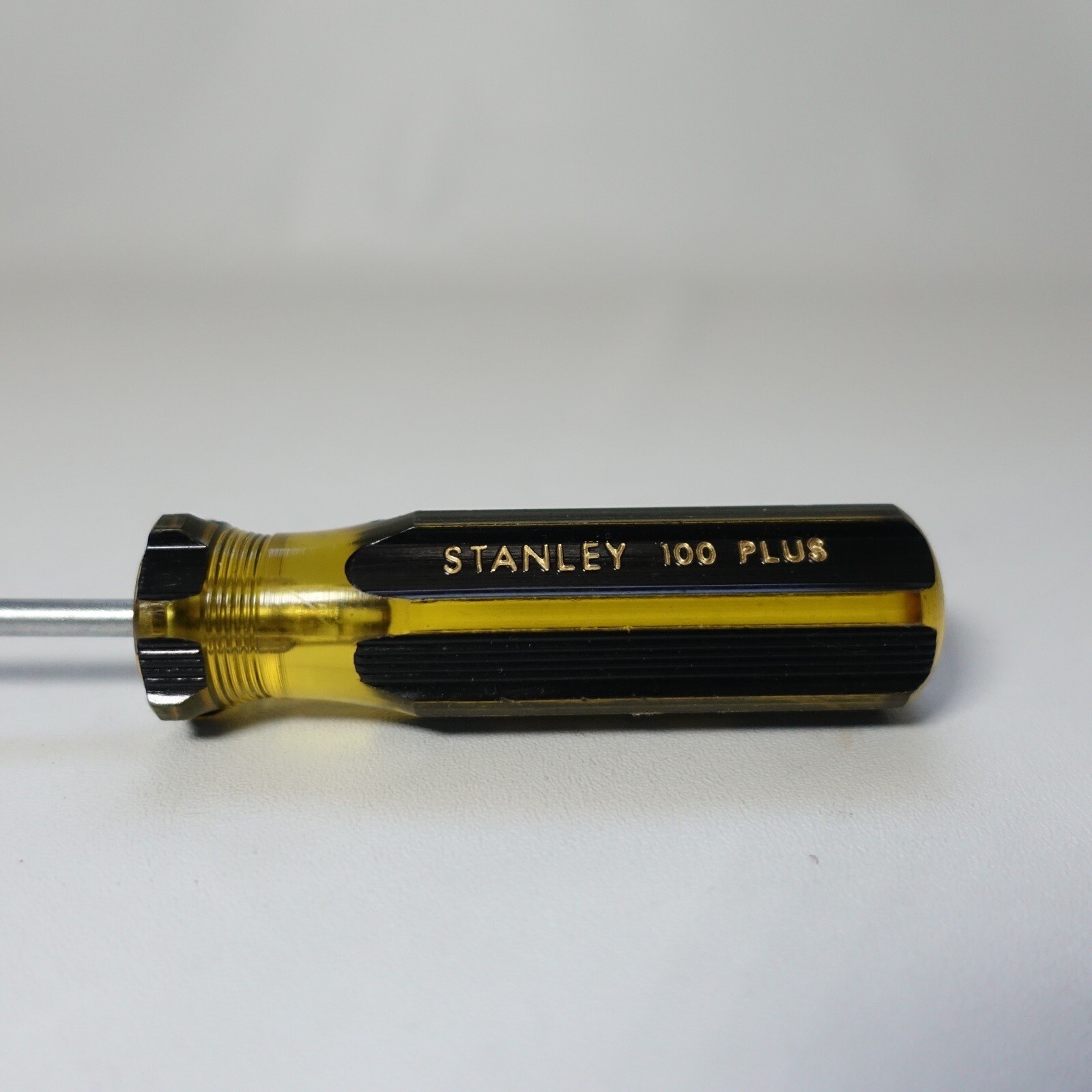 Vintage Stanley 100 Plus 66-183 U-type Flathead Screwdriver Made In USA