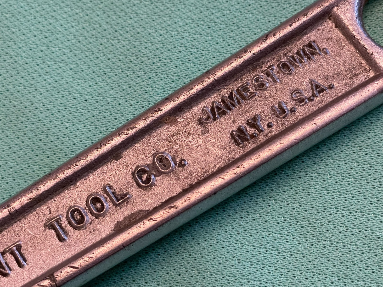 vintage Crescent 10″ wrench MADE IN USA adjustable wrench shop tool box bench