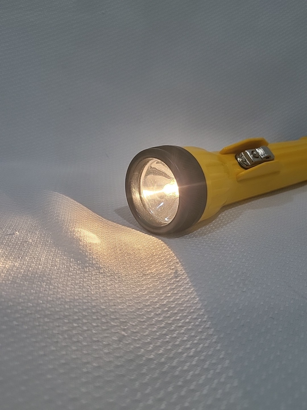 Vintage Bright Star 1925 Flashlight U.S. COAST GUARD USES 3 D CELL BATTERIES