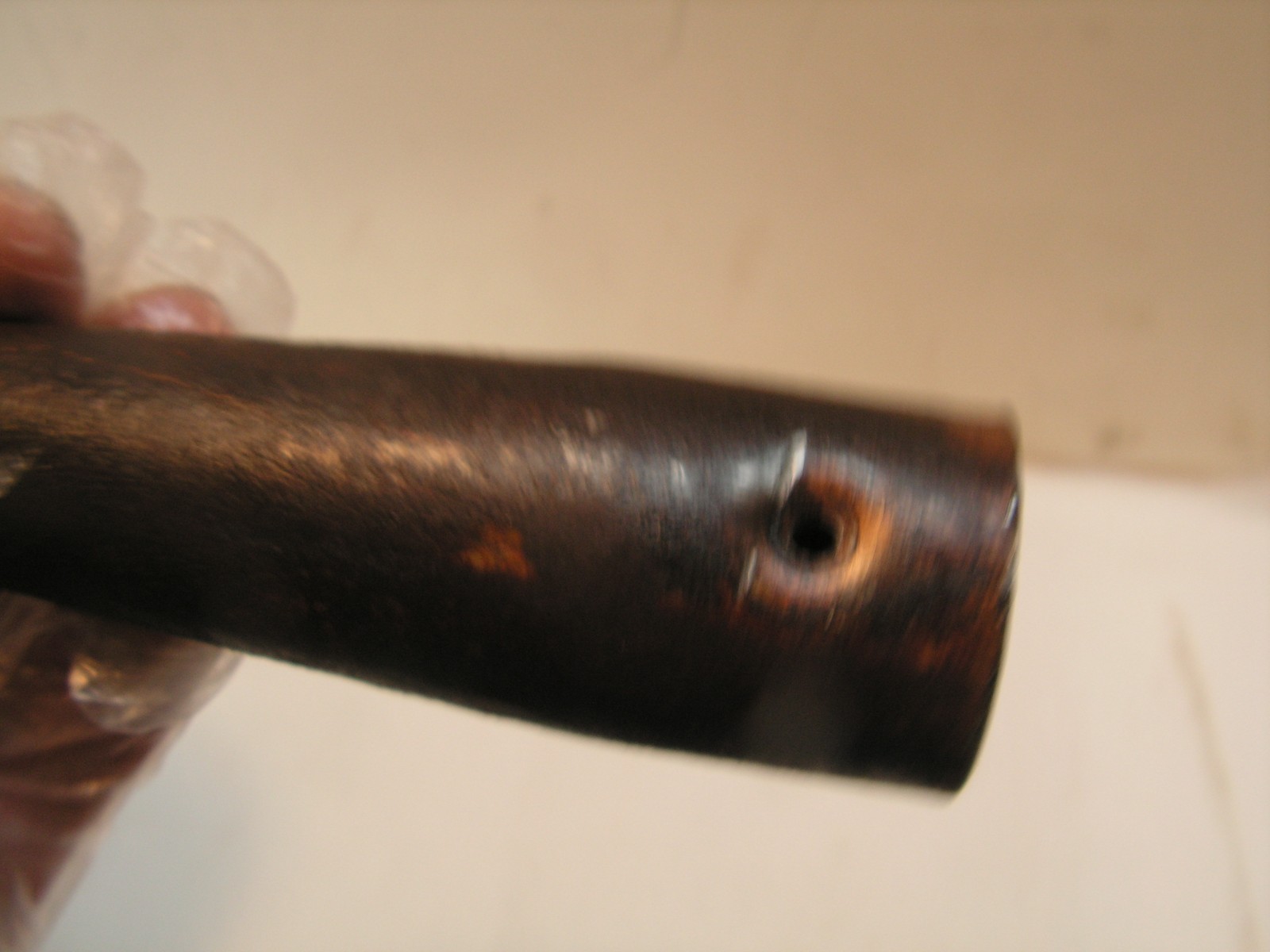 Vintage Rare Old Scraper 6 7/8″ X 5 1/4″ Tool Head 12 5/8″ Long 1 1/8″ inside ho