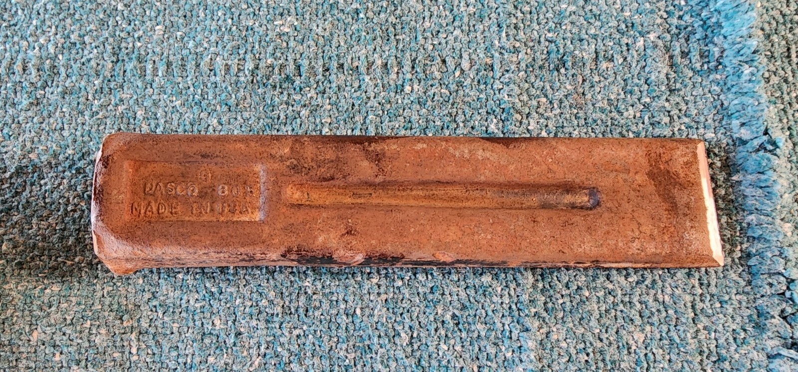 Vintage Dasco #805, U.S.A., 5 lb Log Wood Splitting Wedge! 9-1/4″ Length Sharp!