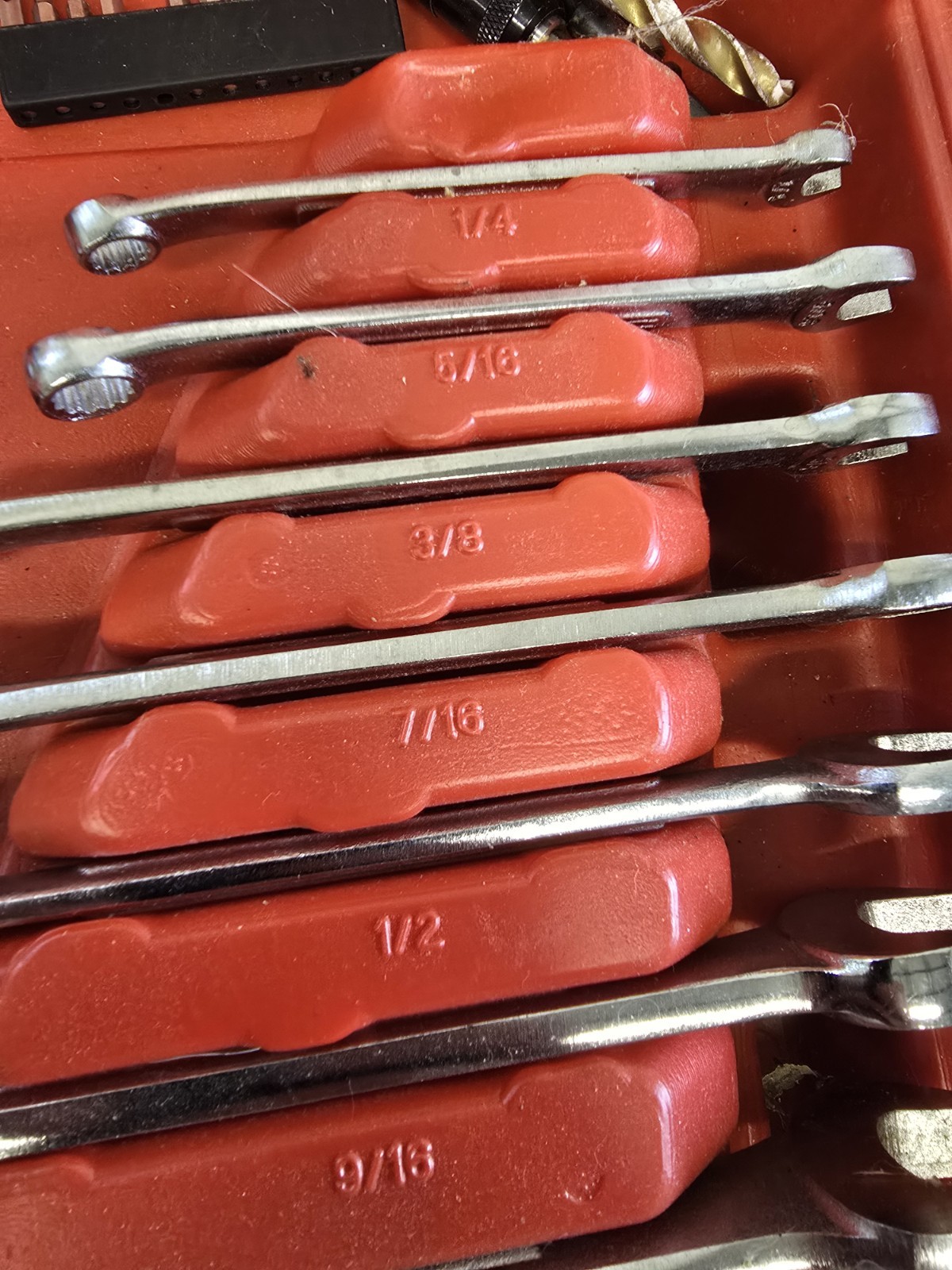 Sears Craftsman USA 200+Pc. Mechanics Tool Socket Ratchet Set 3 Drawer Lite Use