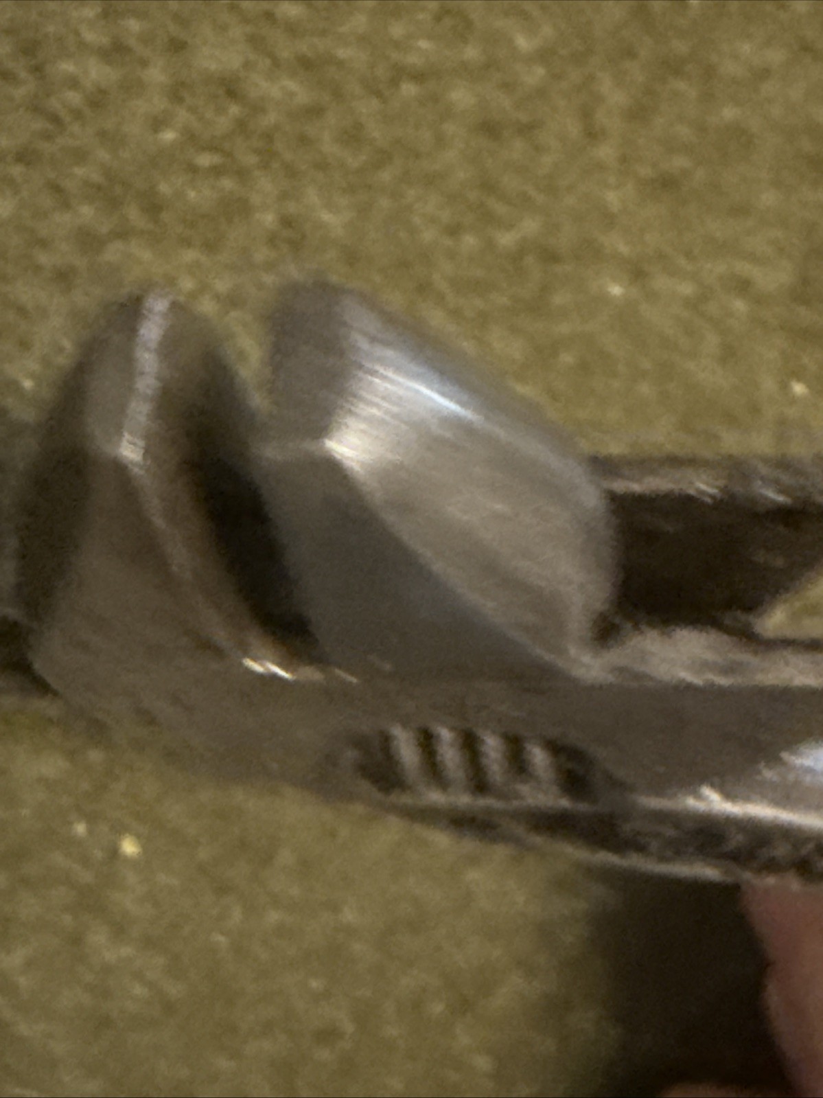 Vintage Small S Curved Adjustable Wrench Bemis & Call USA 🇺🇸 Nice!