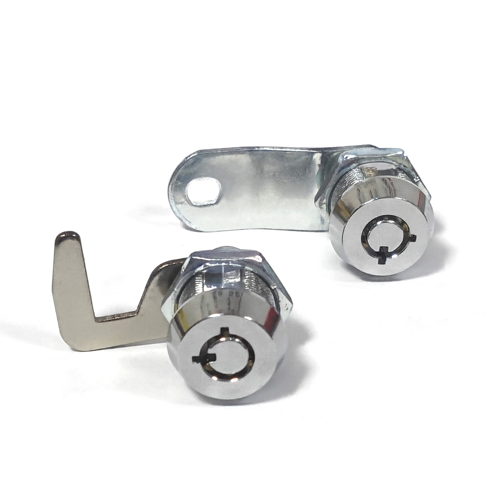 2 Pack Toolbox Lock 5/8″ Tubular Cam Replacement Lock Hook Cam Keyed Alike wi…