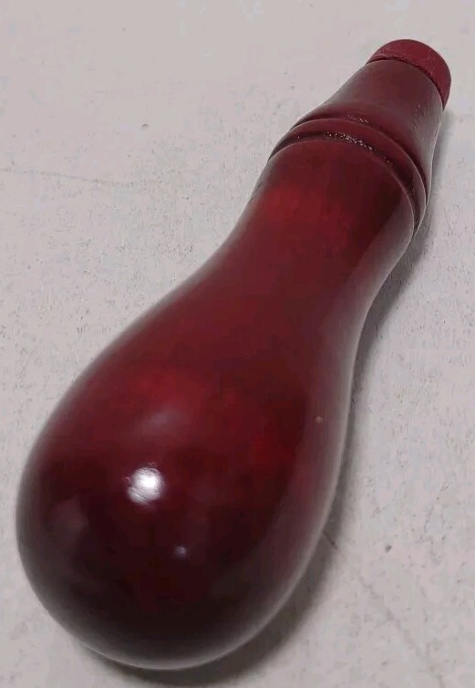 Finished Wooden Tool Handle Drilled Center Hole Files Screwdriver Crafts