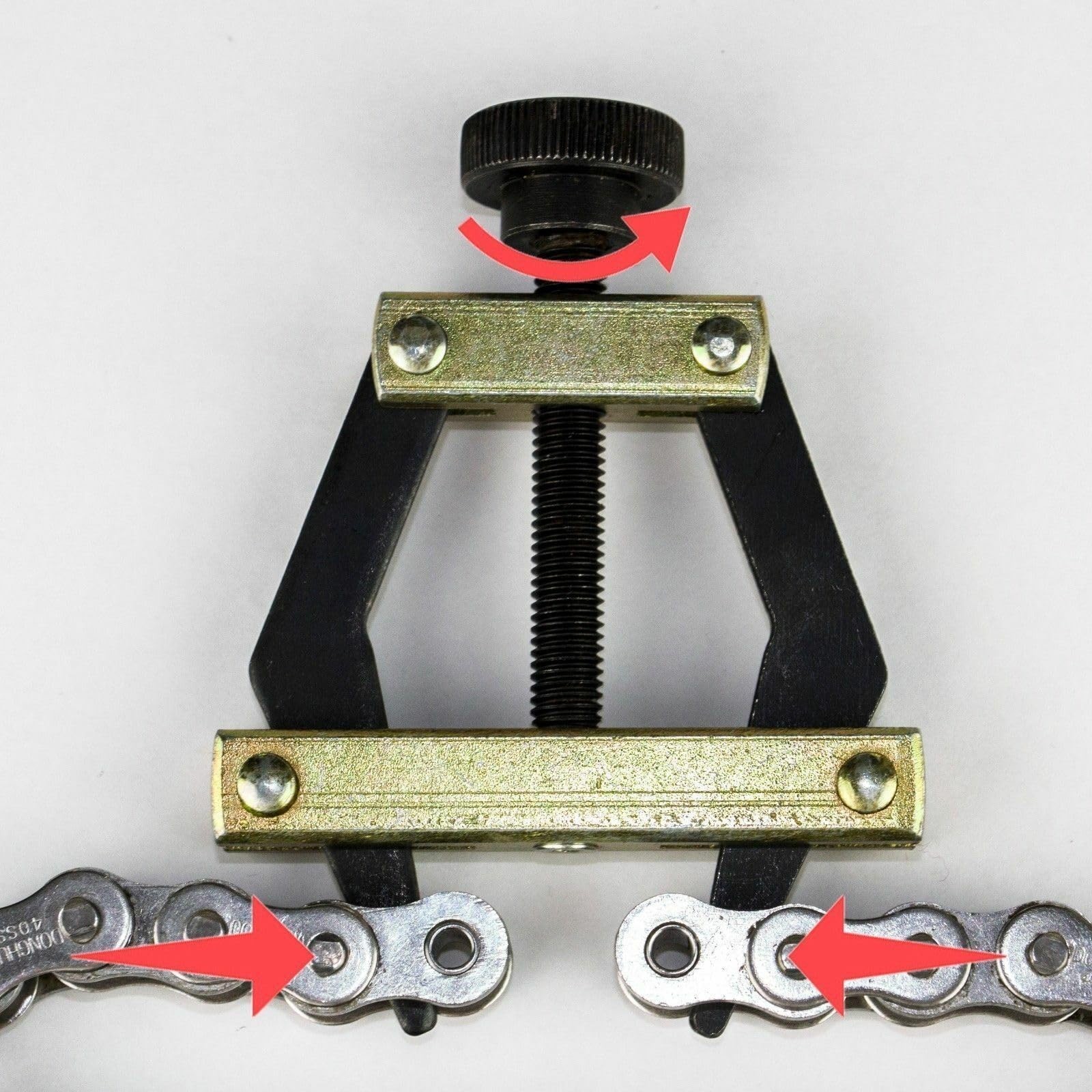 Jeremywell Roller Chain Connecting Puller Fit #25#35#41#40#50#60 415H,428H, 5…