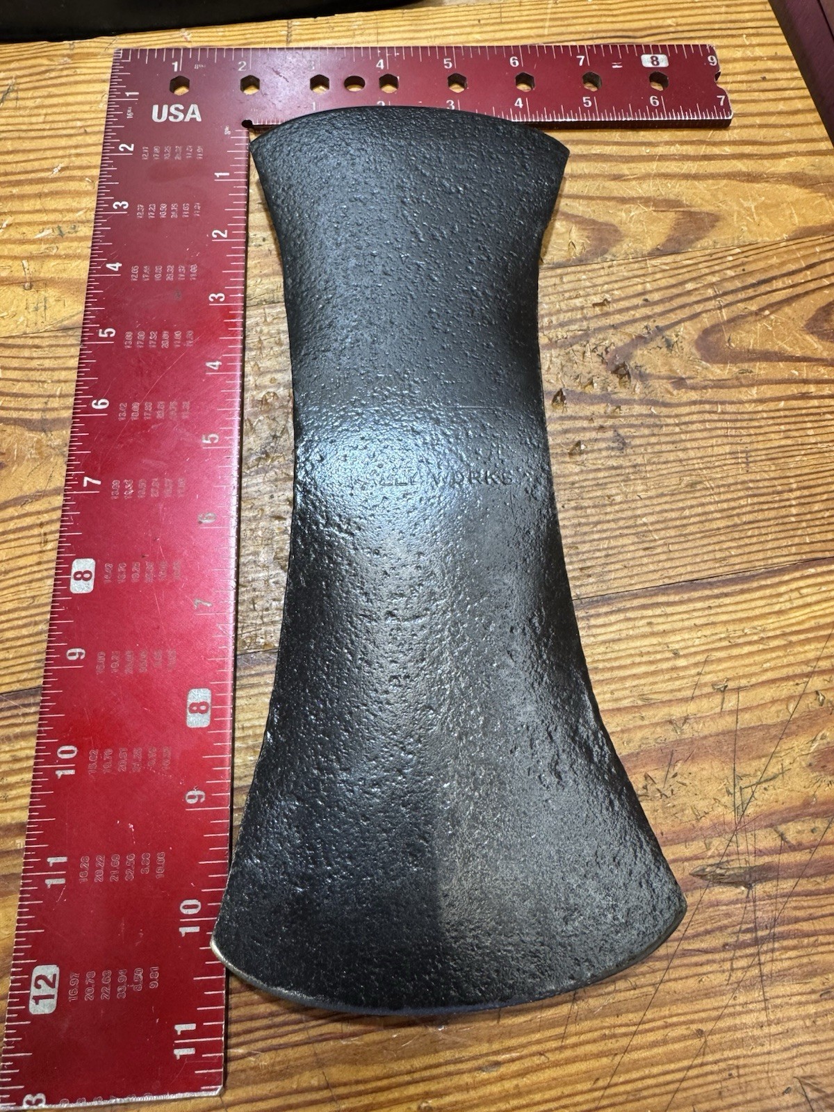 True Temper Flint Edge Kelly Works Swamper Double Bit Axe Head 3lb 10oz (269)