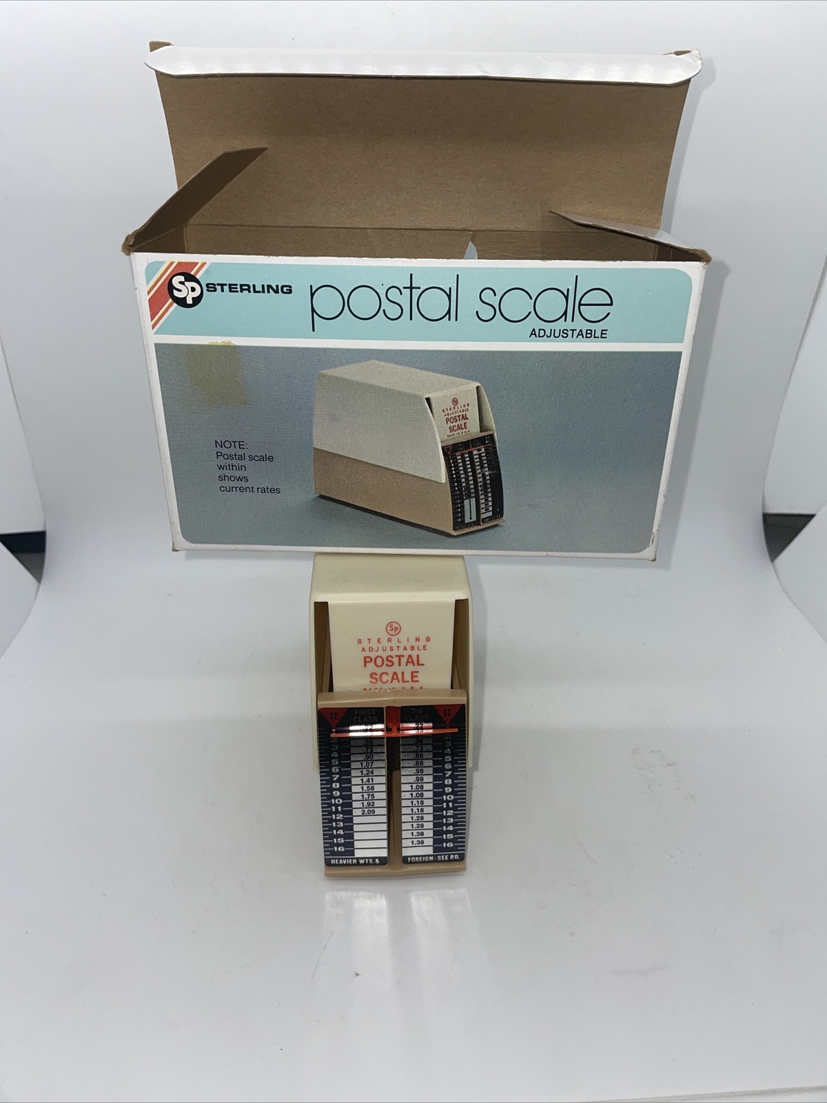 Vintage Sterling Adjustable Postal Scale