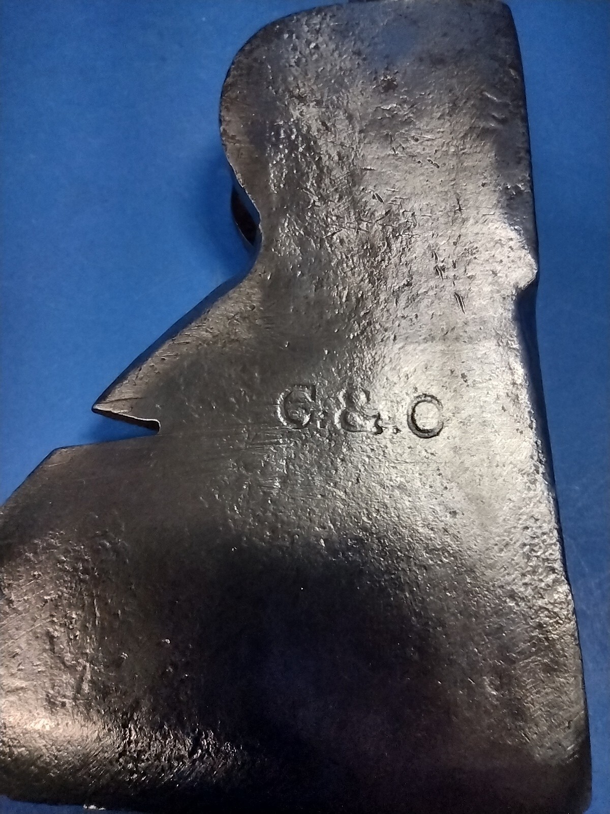Vintage HANDMADE DROP-FORGED Hatchet HAMMER Railroad C&O HEAD