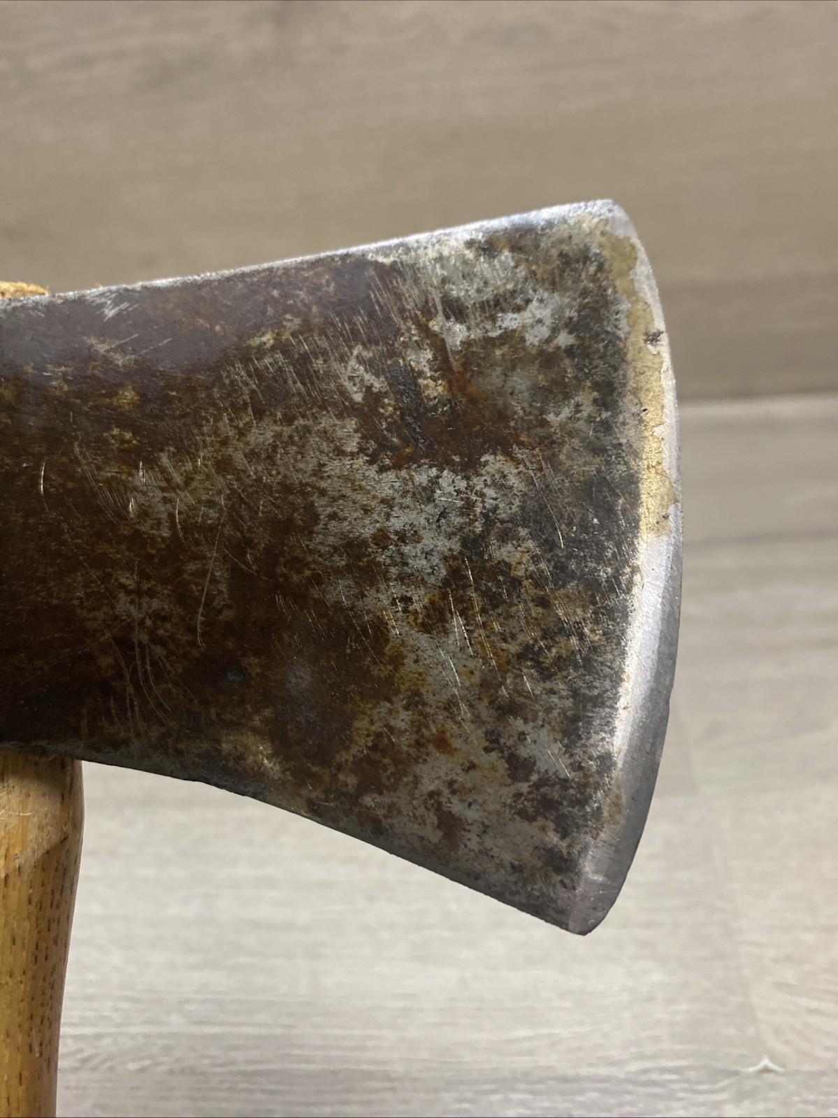 Vintage Marshall-Wells hardware Zenith Hatchet. Cold Test With Handle