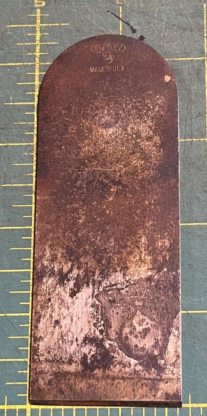 Rare SW Stanley Plane Cutter Solid blade for # 110 130 Block Plane 1 5/8 in 1276