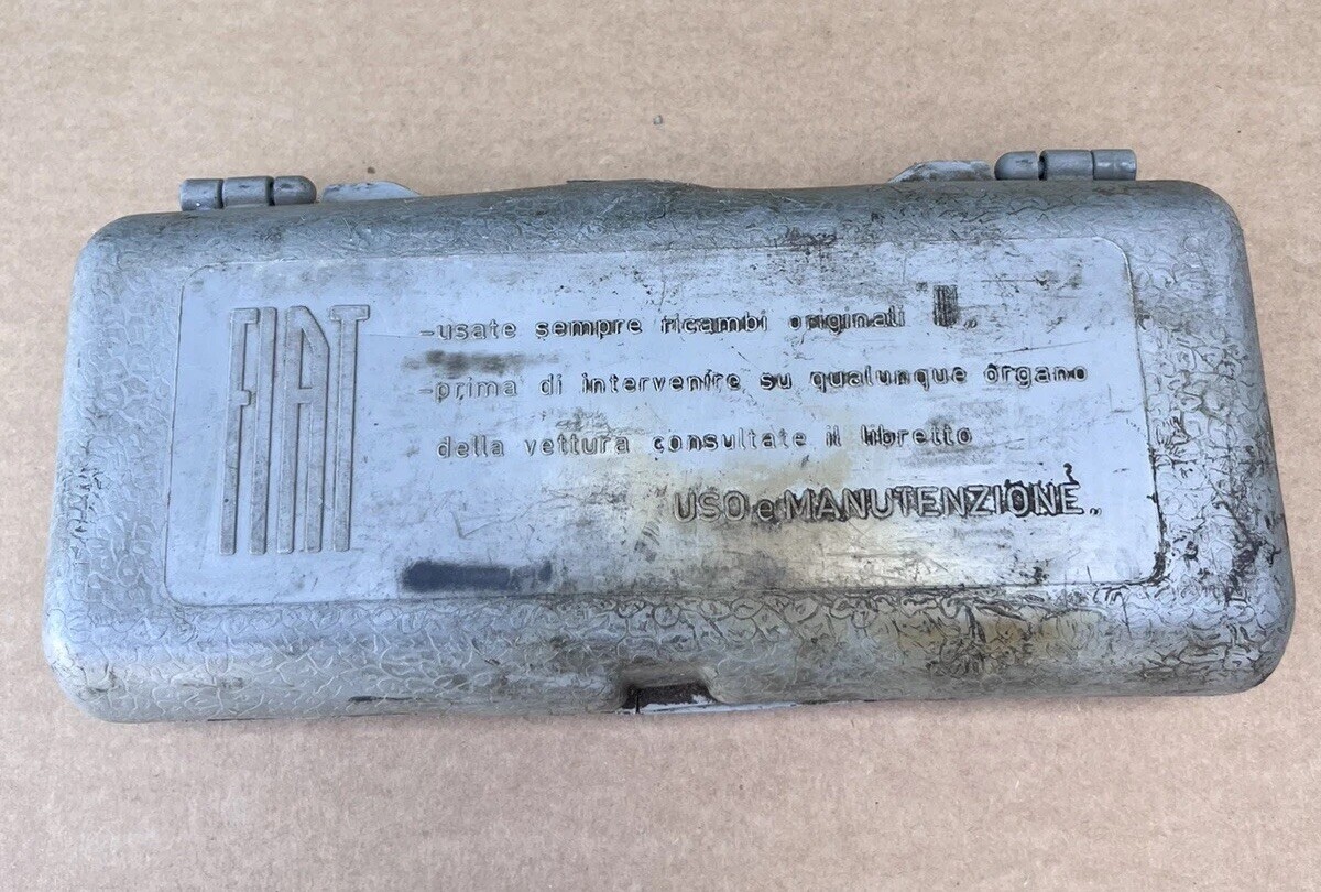 Vintage Fiat Mechanic Wrench Took Kit Car SPIDER 124 COUPE FIAT X1/9 850 500