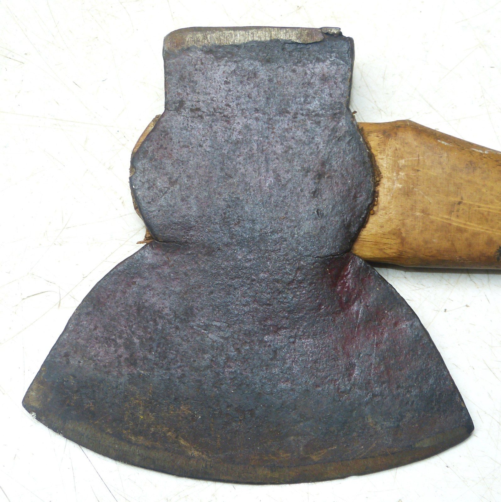 Vintage Short Handle 3½ Pound Single Bit Felling Axe INV18735