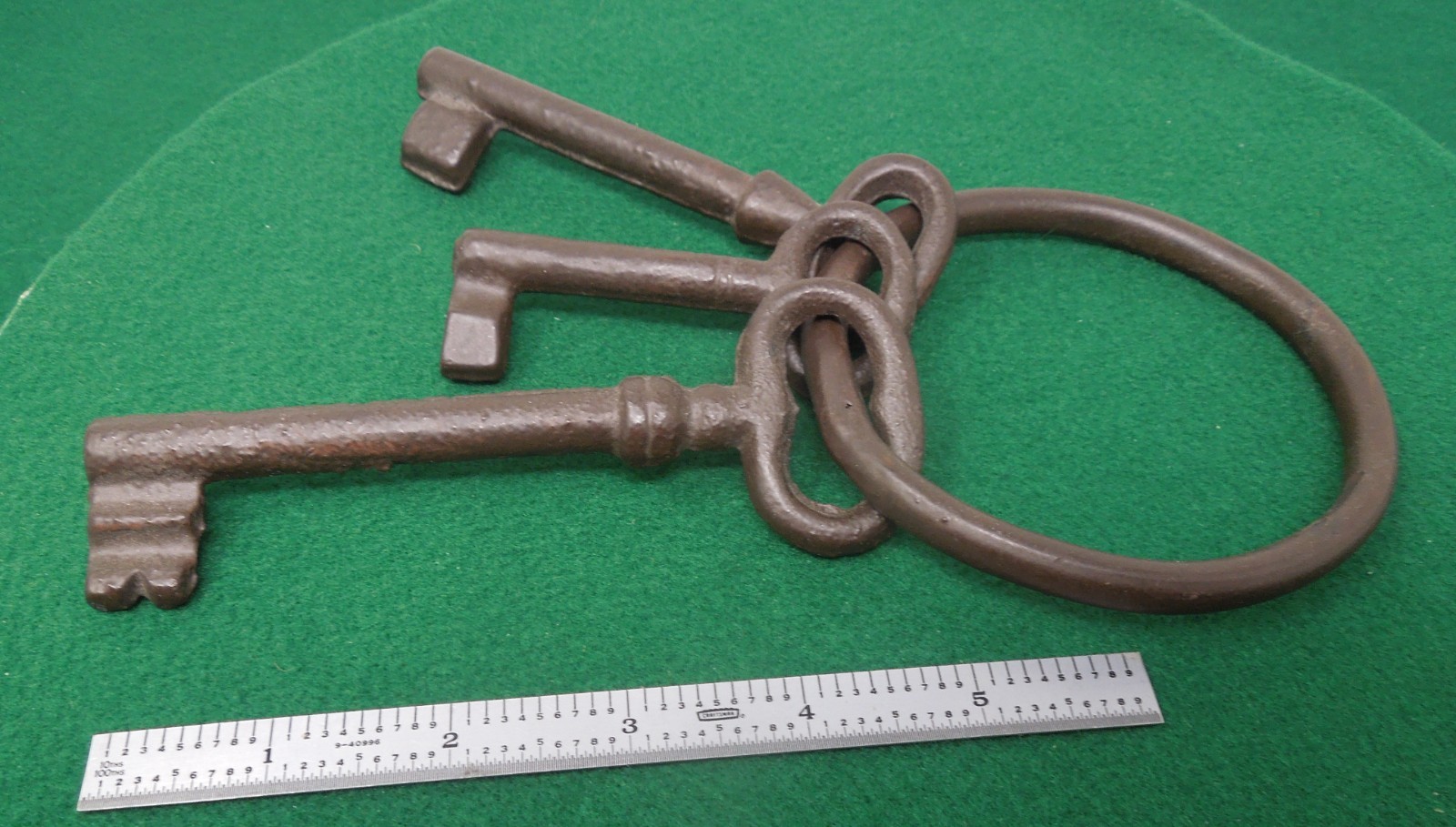 Large Old Metal Keys Various Styles and Sizes
