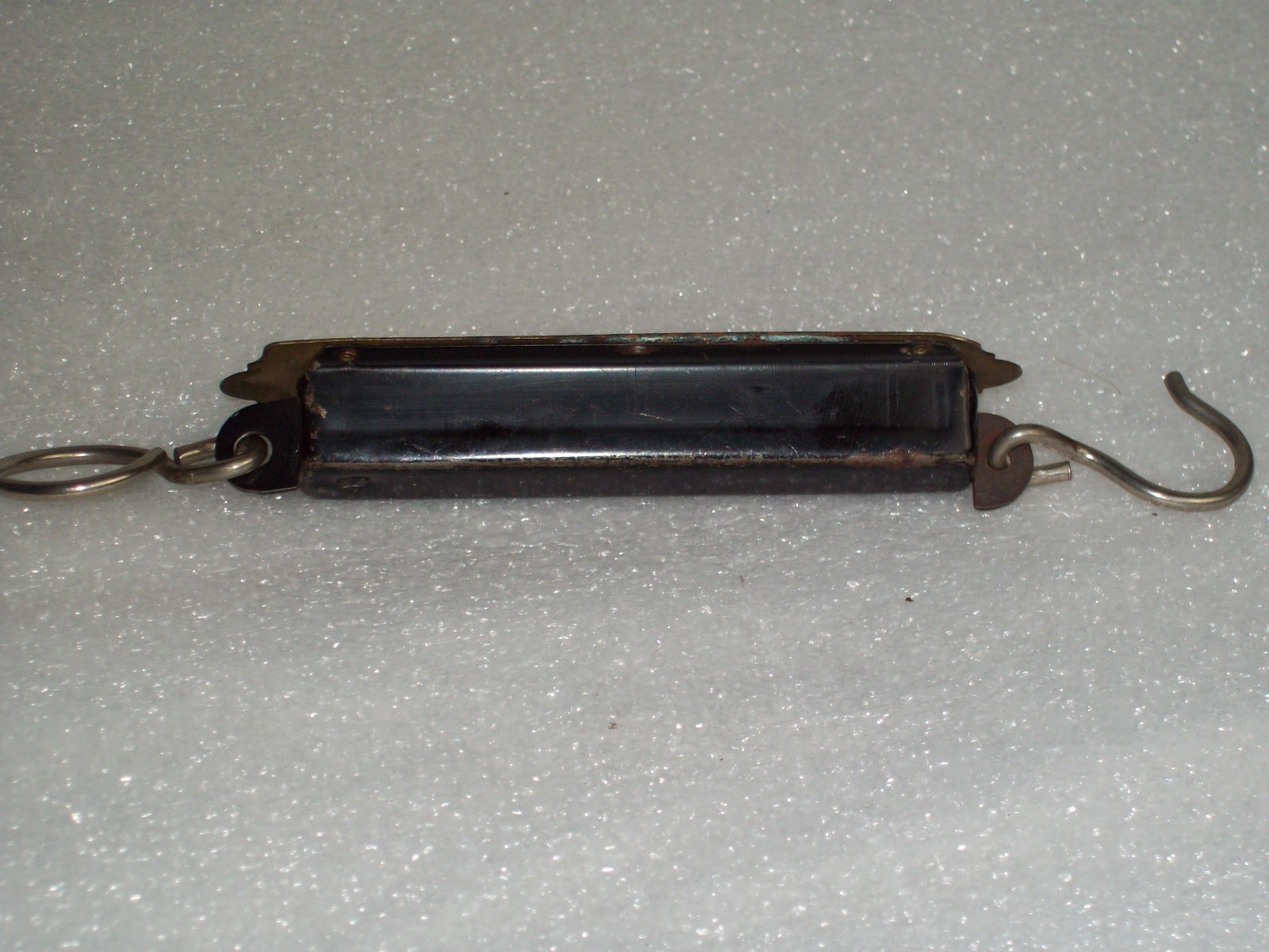 Antique ~ Chatillon ~ New York ~ Brass Hanging Scale ~ 500 Grams ~ 16 Ounce
