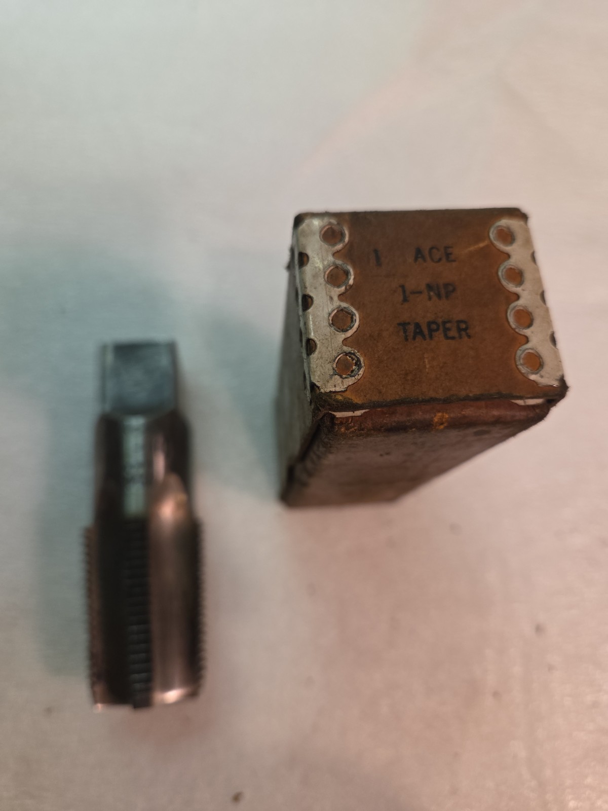 Vintage ACE 1″ – 11-1/2 NPT Machinist Thread Tap USA Used