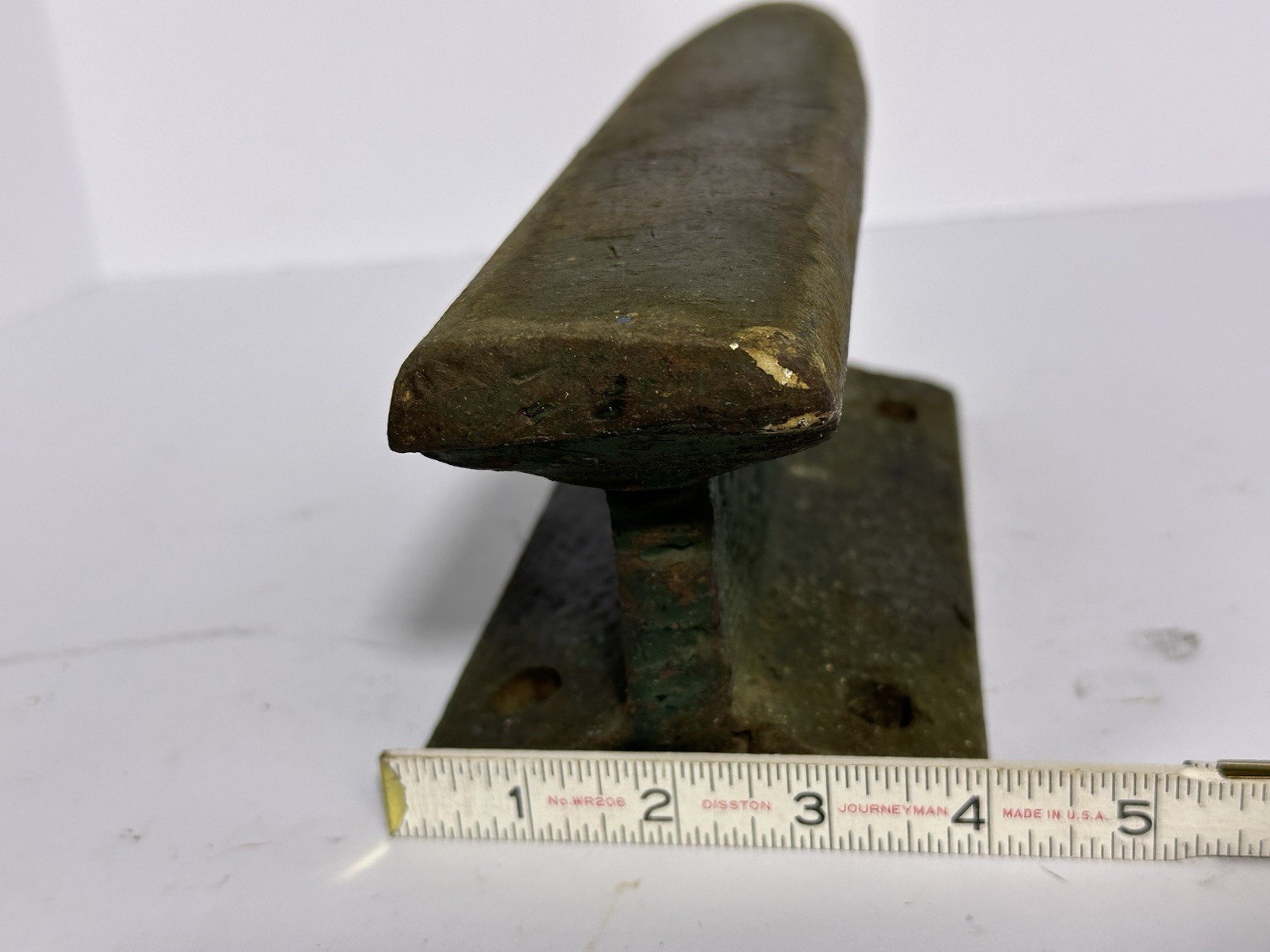 Railroad Track Anvil 13.5” Steel Bench Anvil 15 lb Industrial Shop Tool Vintage