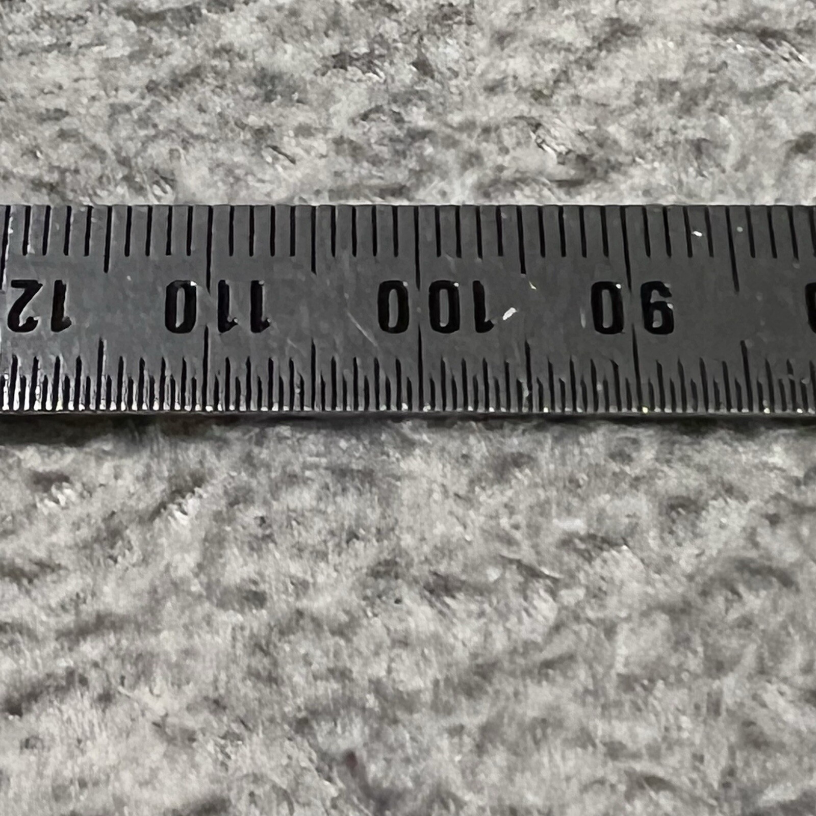 VTG General Metric Stainless Steel Pocket Ruler 6″ Flexible USA Tool, 1/2 & 1 mm