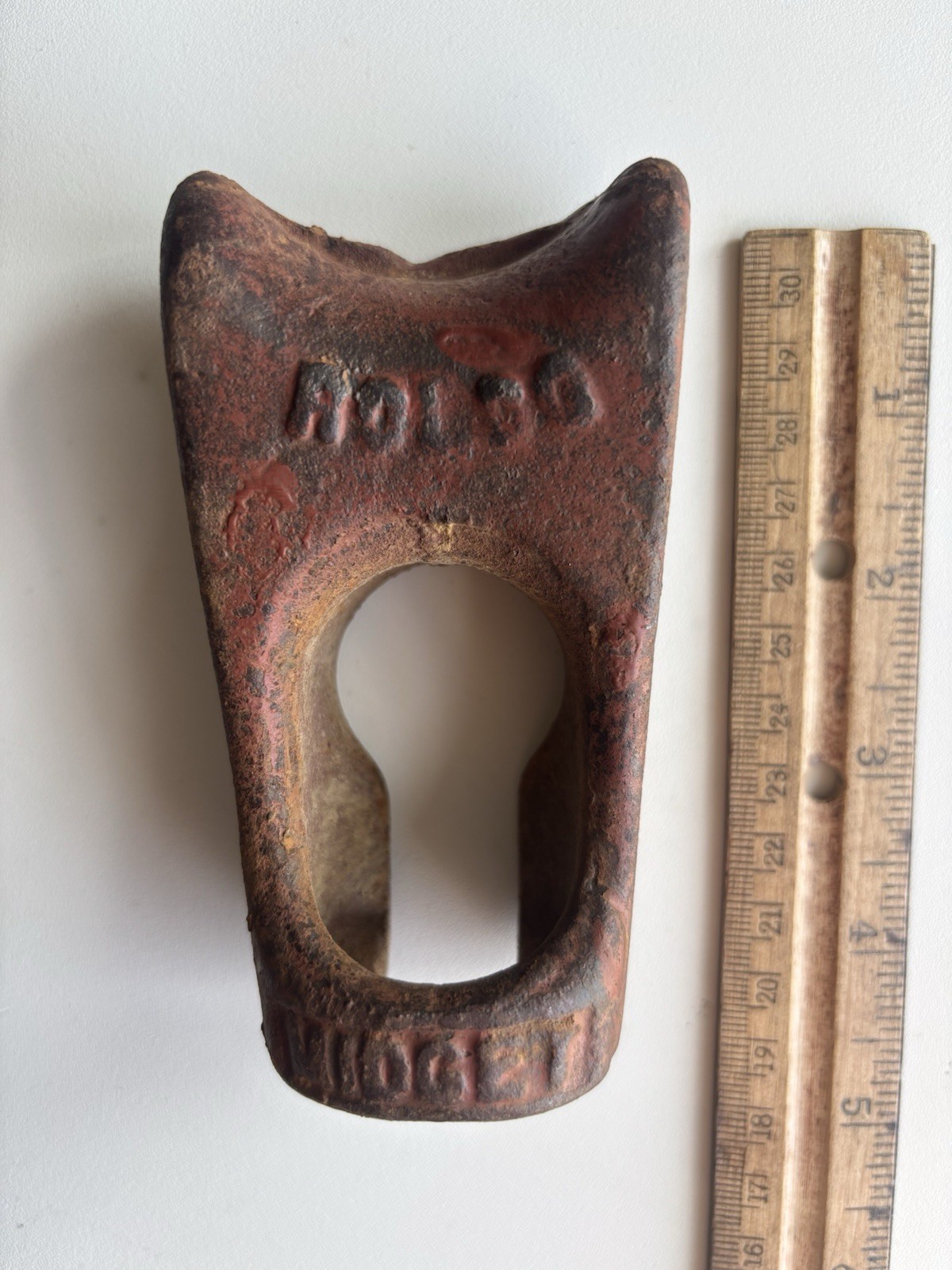 Vintage Roloc Midget Canada Choker Bell Logging Rustic Antique Yarding