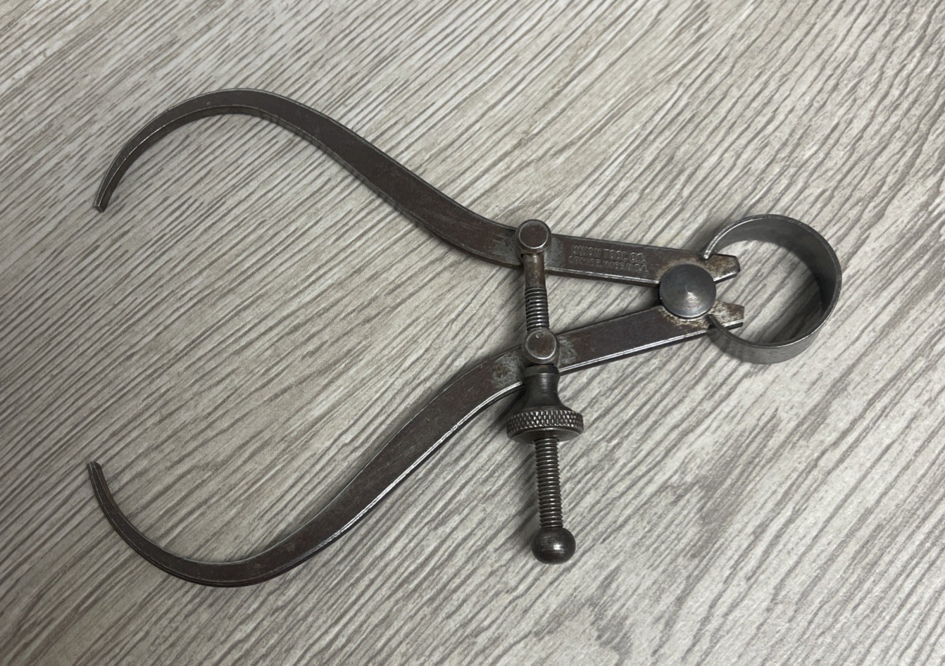 Vintage Outside Caliper Union Tool Company Orange Massachusetts U.S.A. CV JD