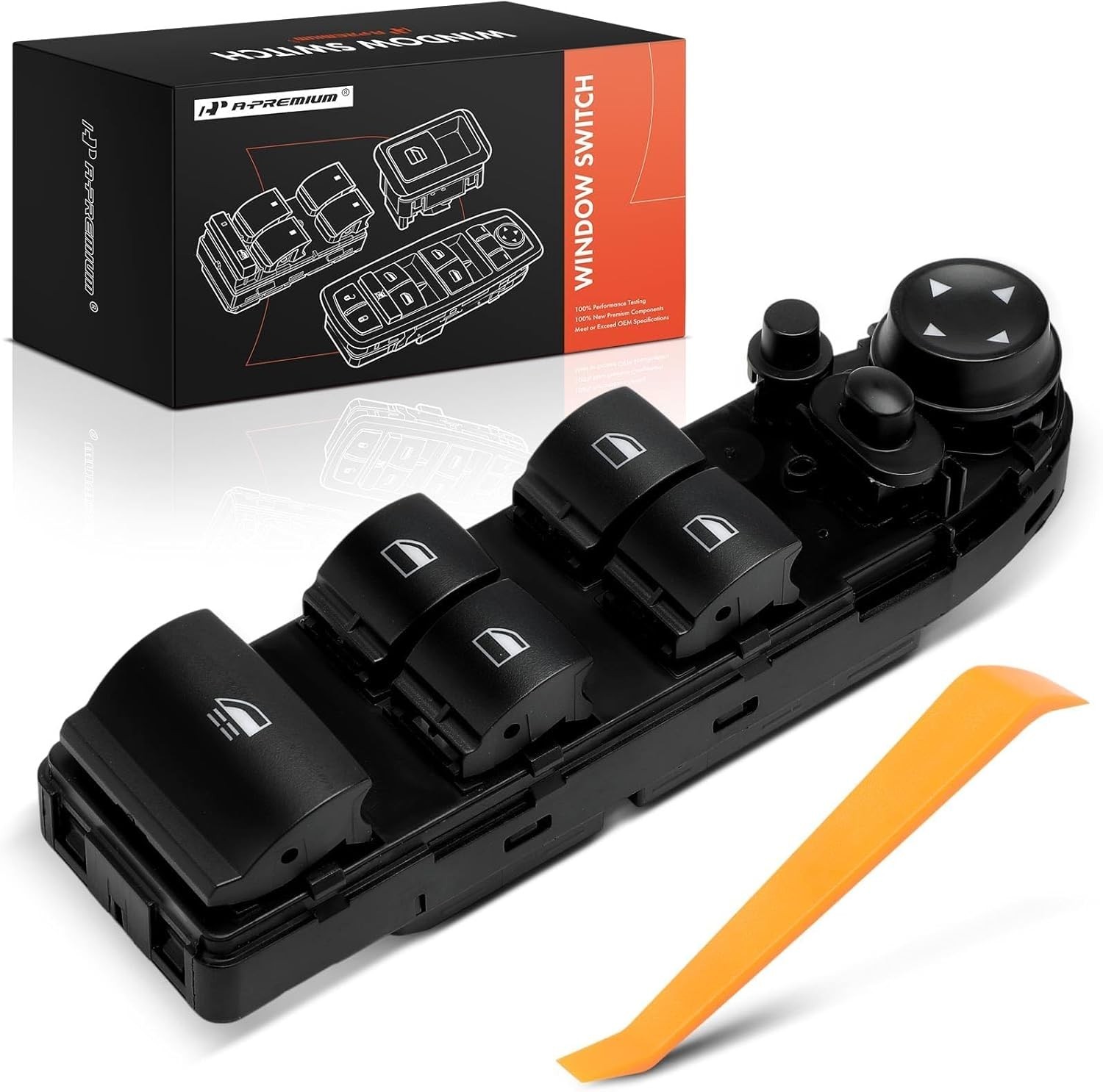 Master Power Window Switch Compatible with BMW 328i 2007-2013, 335i 2007