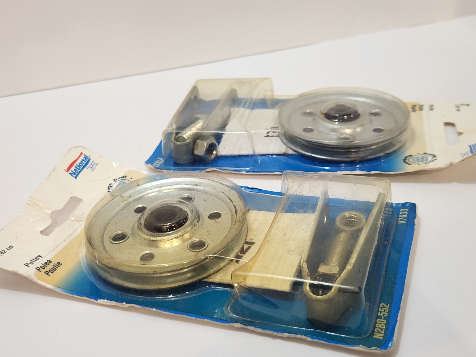National Hardware 3” Steel Garage Door Pulley N280-552 V7633 LOT OF 2 NEW
