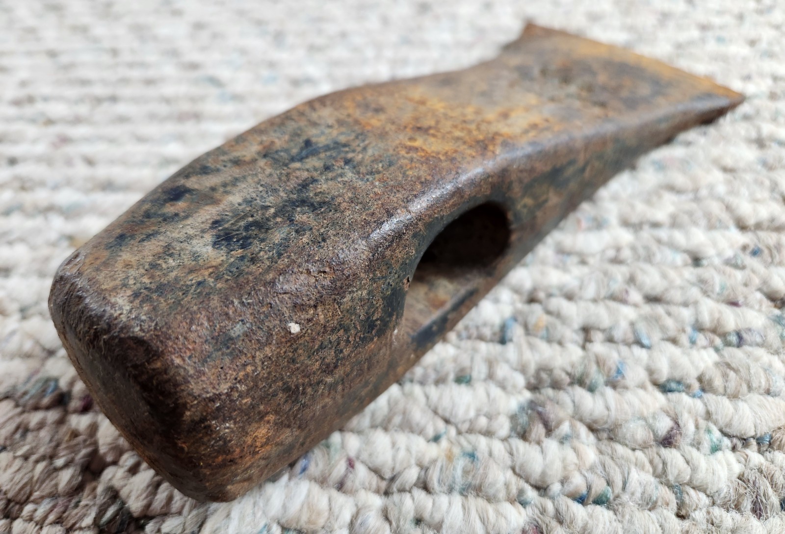 Vintage 6 Pound Wood Splitting Maul Axe Head Made In USA Tempered Steel