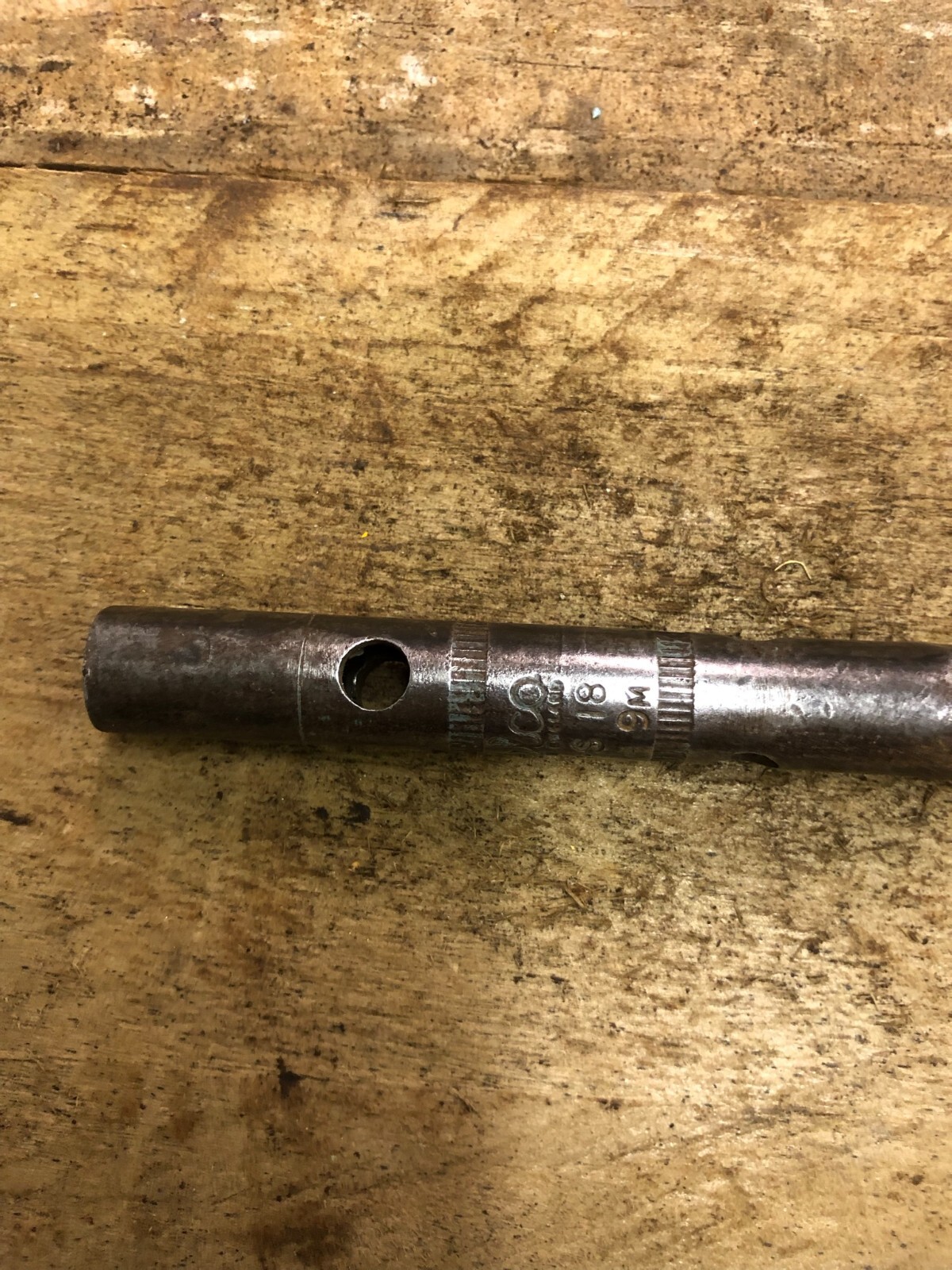 Vintage melco tbs18 8m – 9m small box spanner Classic car Lorry Tractor #9