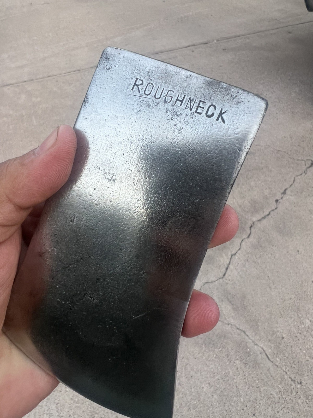 Bad-Axe Cleaned Up: ROUGHNECK Axe Head 1 1/4 WK21 Polished Sharpened