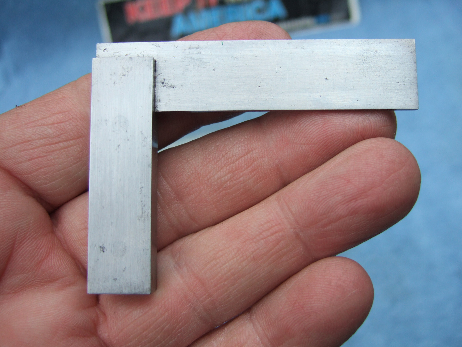 STARRETT No.20 VINTAGE OLD 2 In. SQUARE USA MACHINIST INSPECTION NO ENGRAVING 2B
