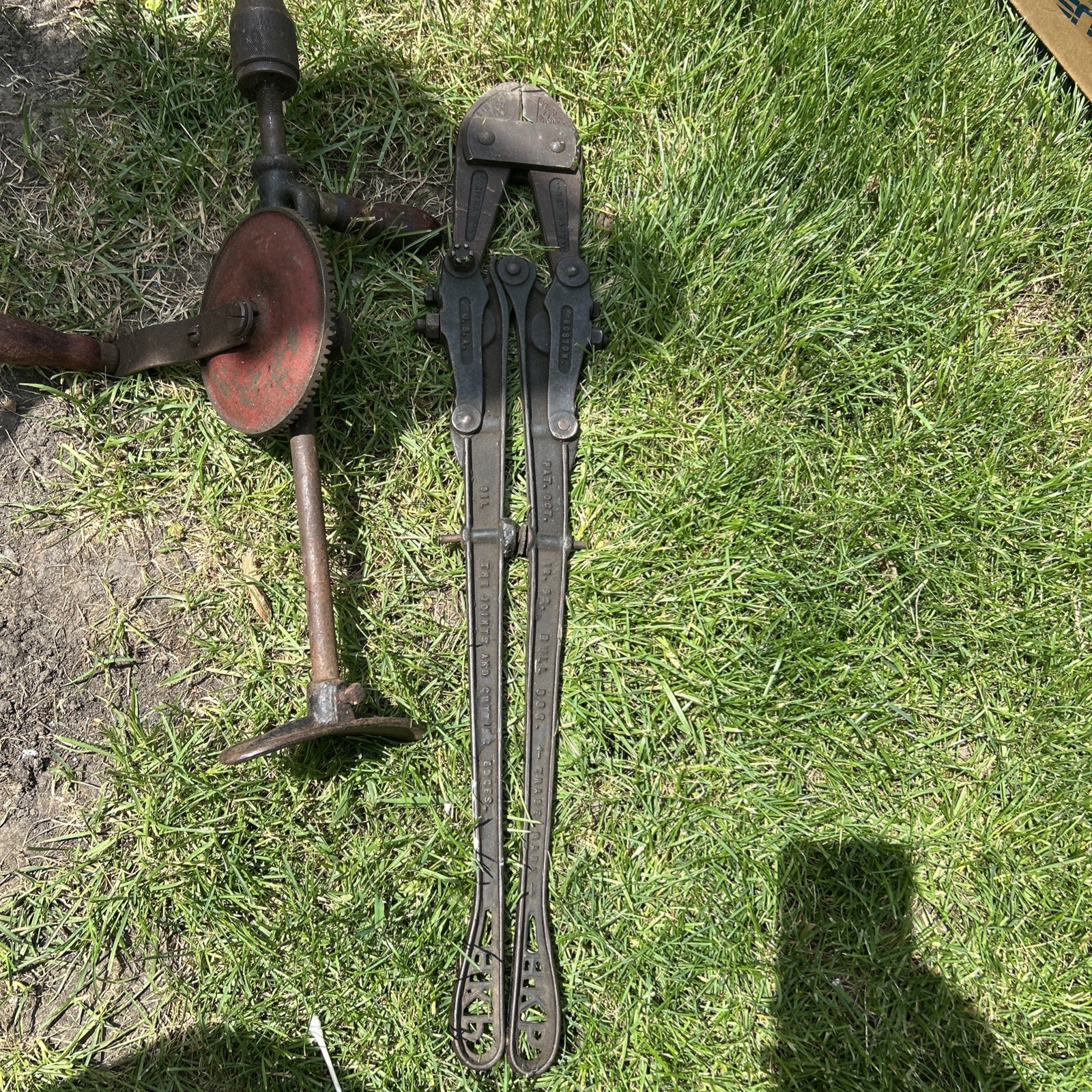 2 Lot Mohawk Shelburne 1930 To 1940 And Hkp Bolt Cutters 1892