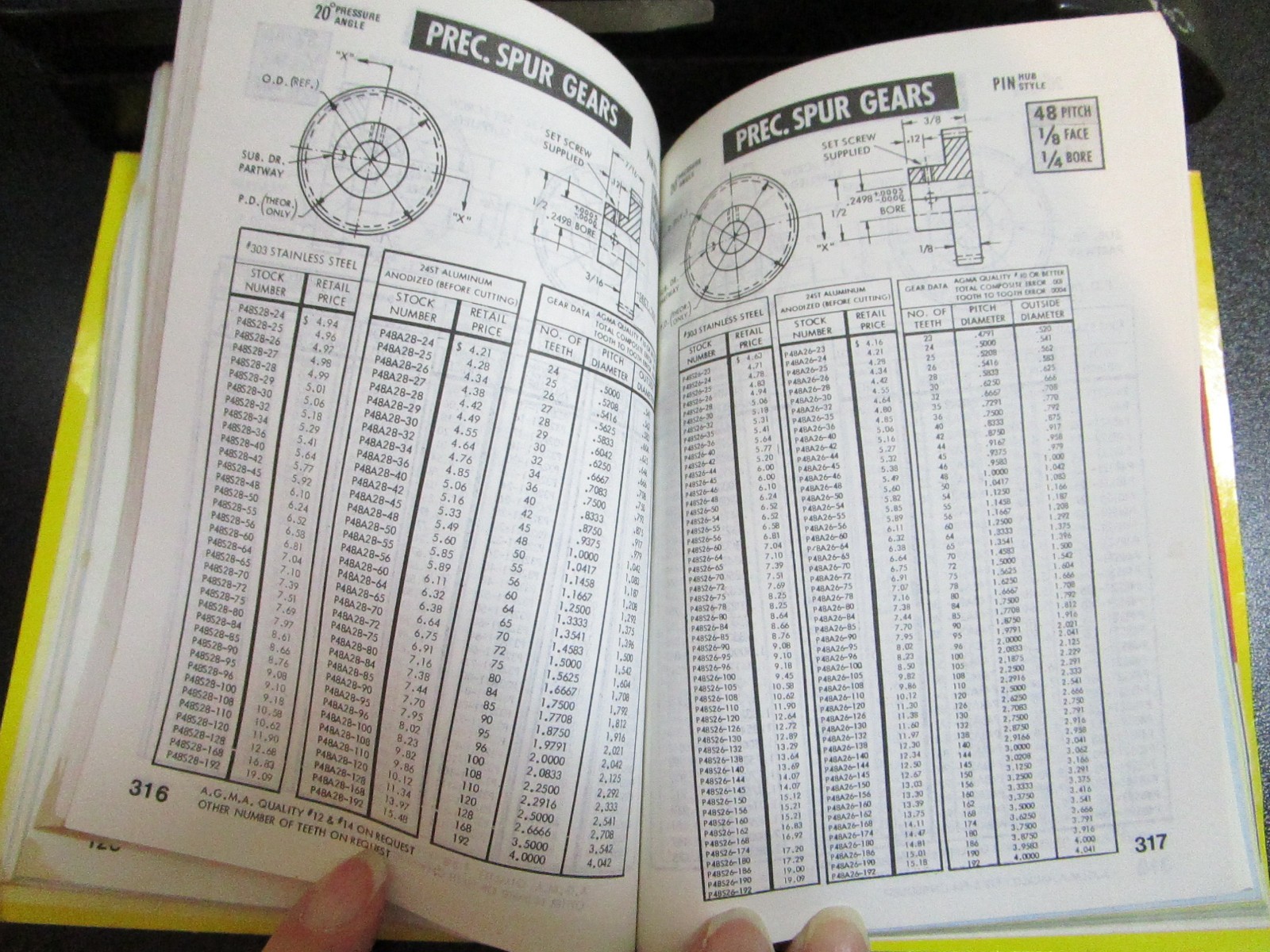 Winfred M Berg Inc. The Complete Manual of Precision Mechanical Components 1981