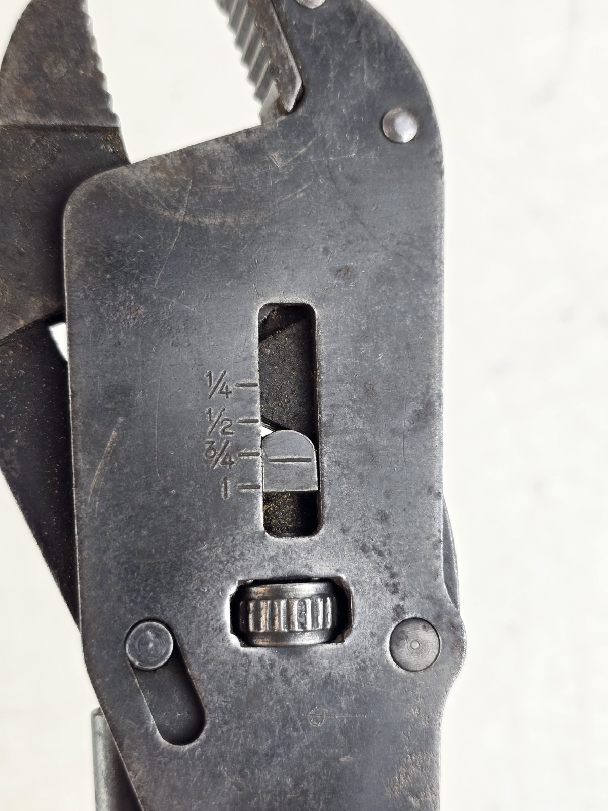 Vintage BMC MFG. CORP No. 9 Pressure Lock Pliers Wrench Binghamton N.Y.