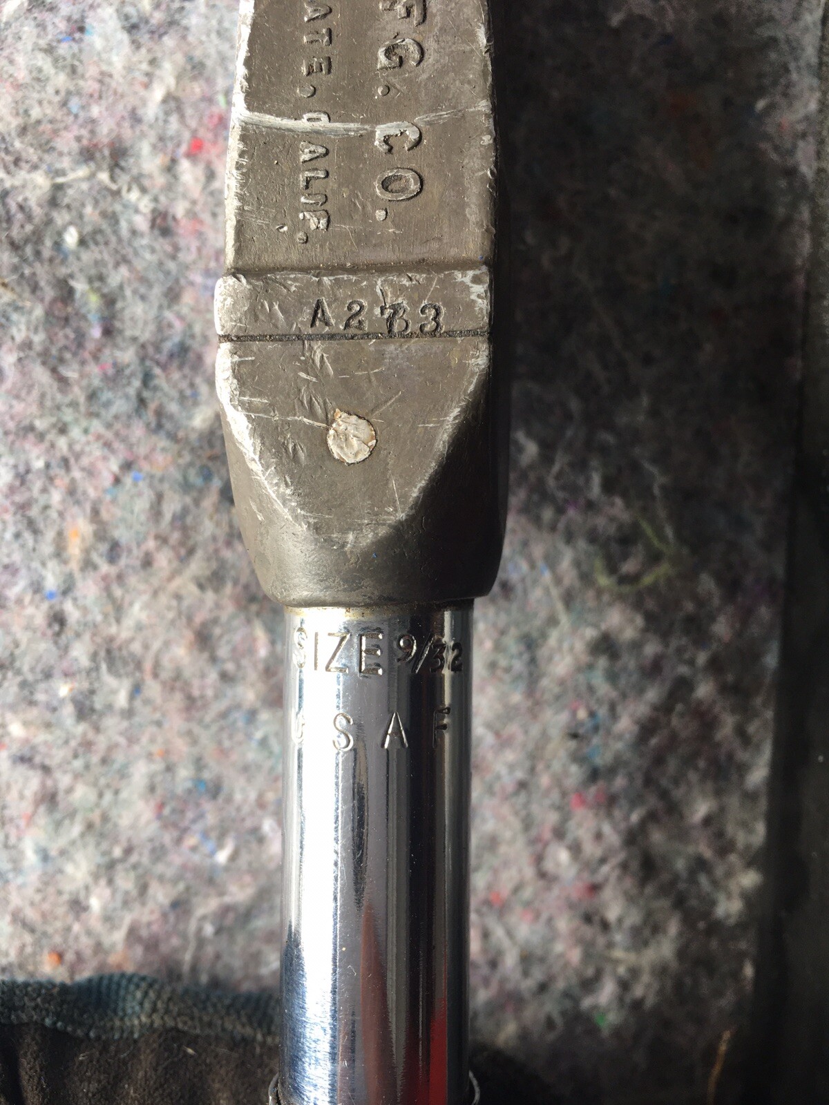 RARE VINTAGE – JO-LINE JOMI 150 SIZE 1 – TORQUE WRENCH 1/4” DRIVE