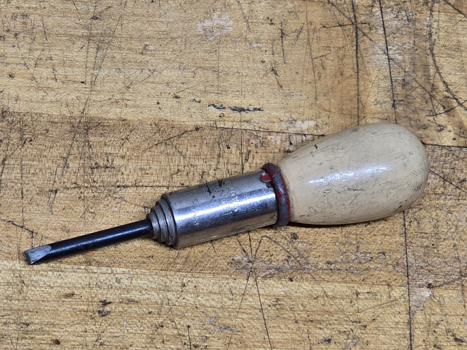 Vintage Yankee Stanley Handyman No.2H Ratcheting Screwdriver 4″ Watchmaker