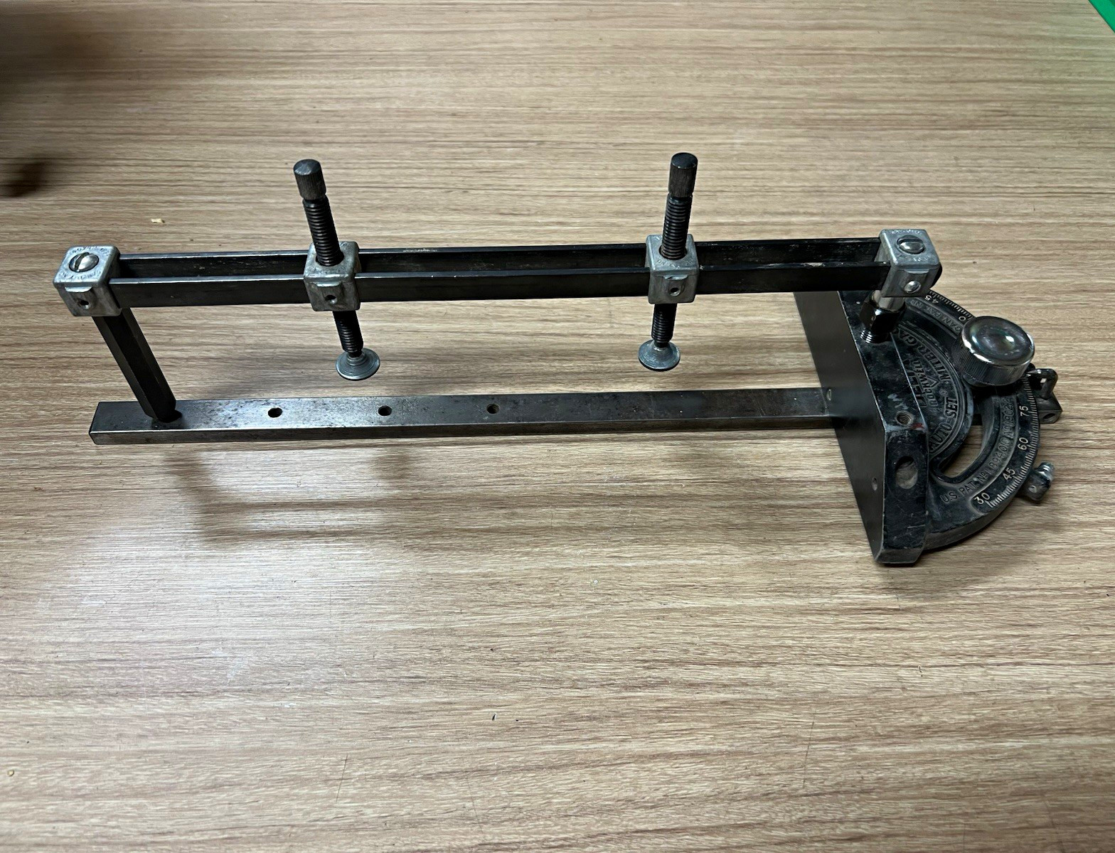 Delta Rockwell Vintage Original Auto-Set Adjustable Miter Gauge for Table Saw