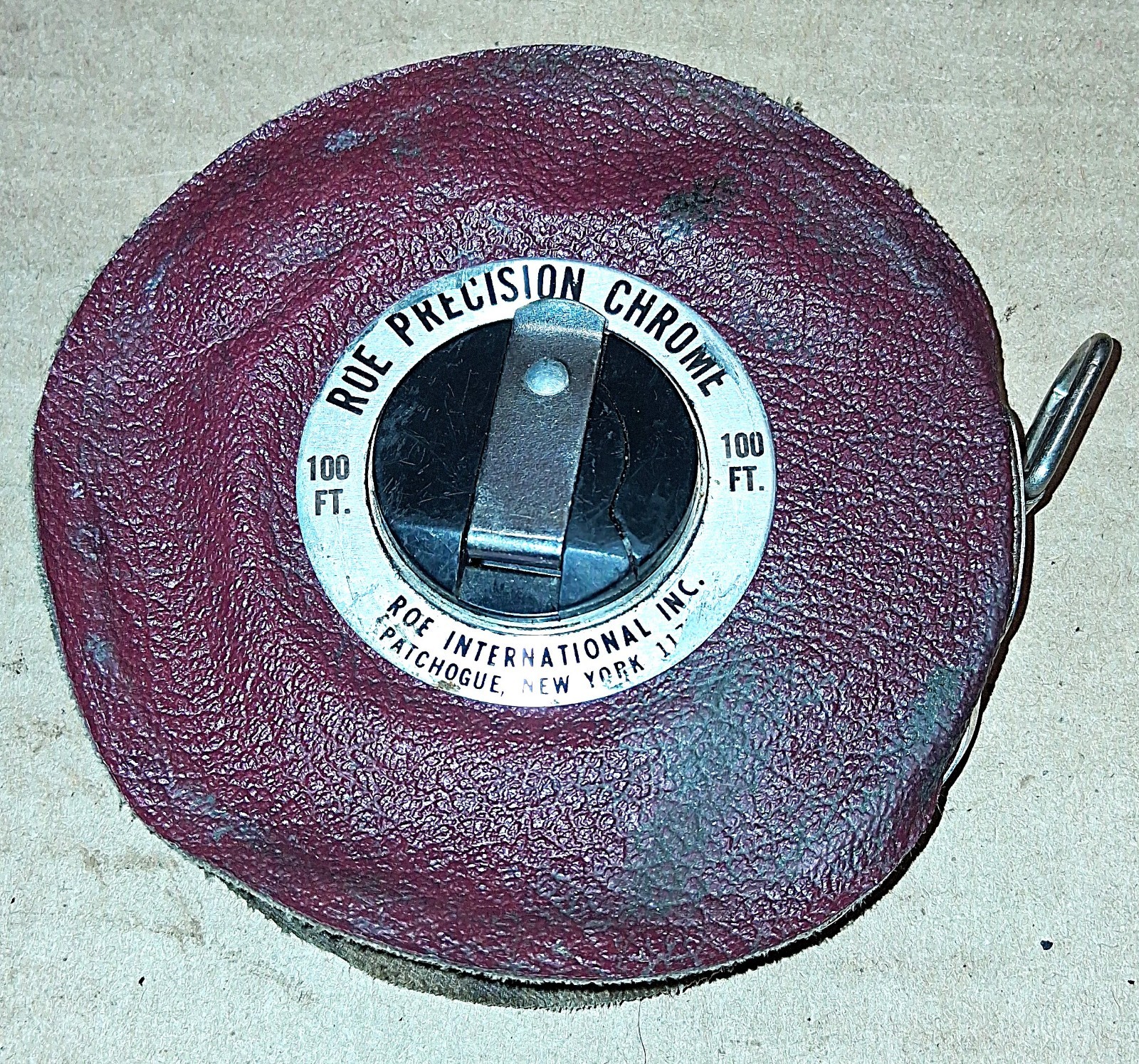 4 Tape Measures, Lufkin, Starrett, Roe, Eslon, 25, 75, 100 feet