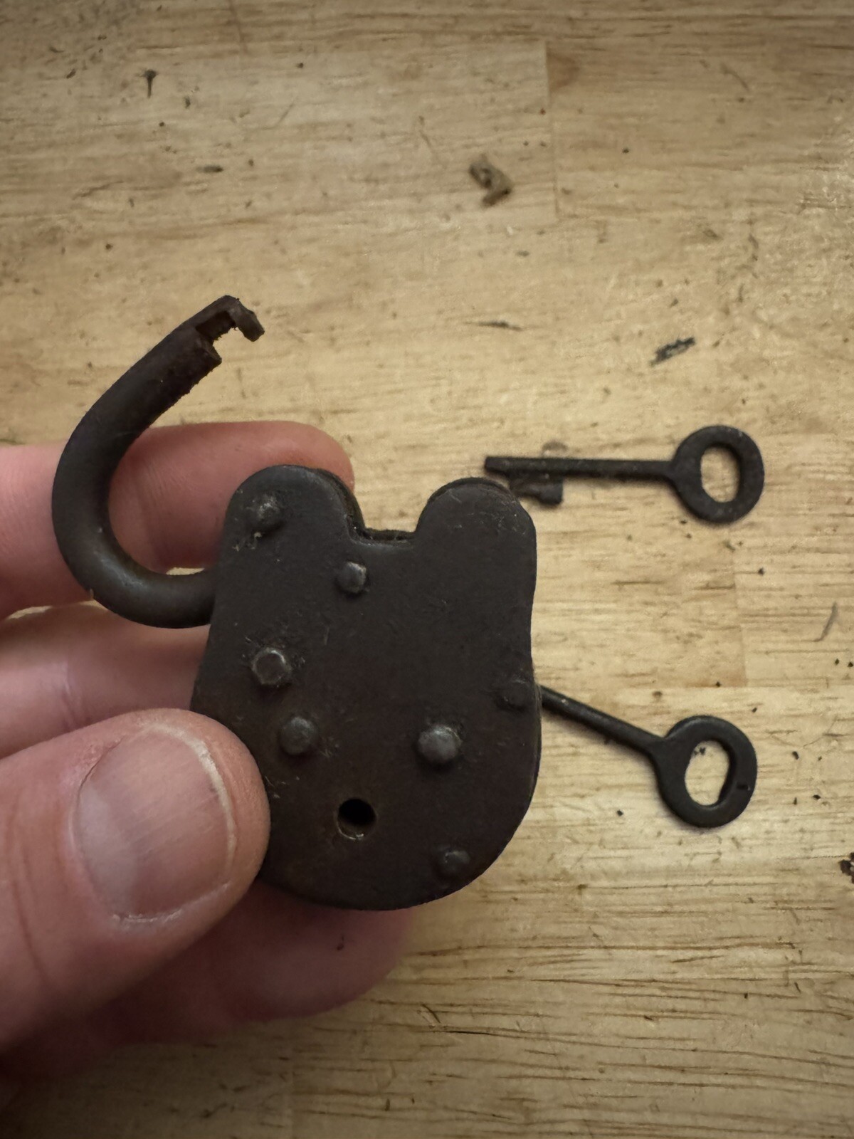 Winchester Padlock Key Set Gunsmith Lock 1.5LB+ Blacksmith Gun Rifles Collector