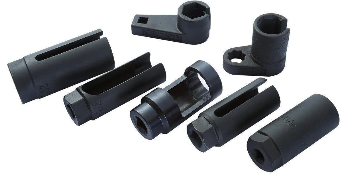 7Pcs Oxygen Sensor & Oil Pressure Sending Unit Master Sensor Socket Tool KY