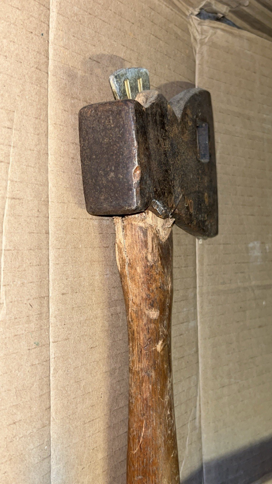 Vintage Stanley Lineman Hatchet Made In Usa